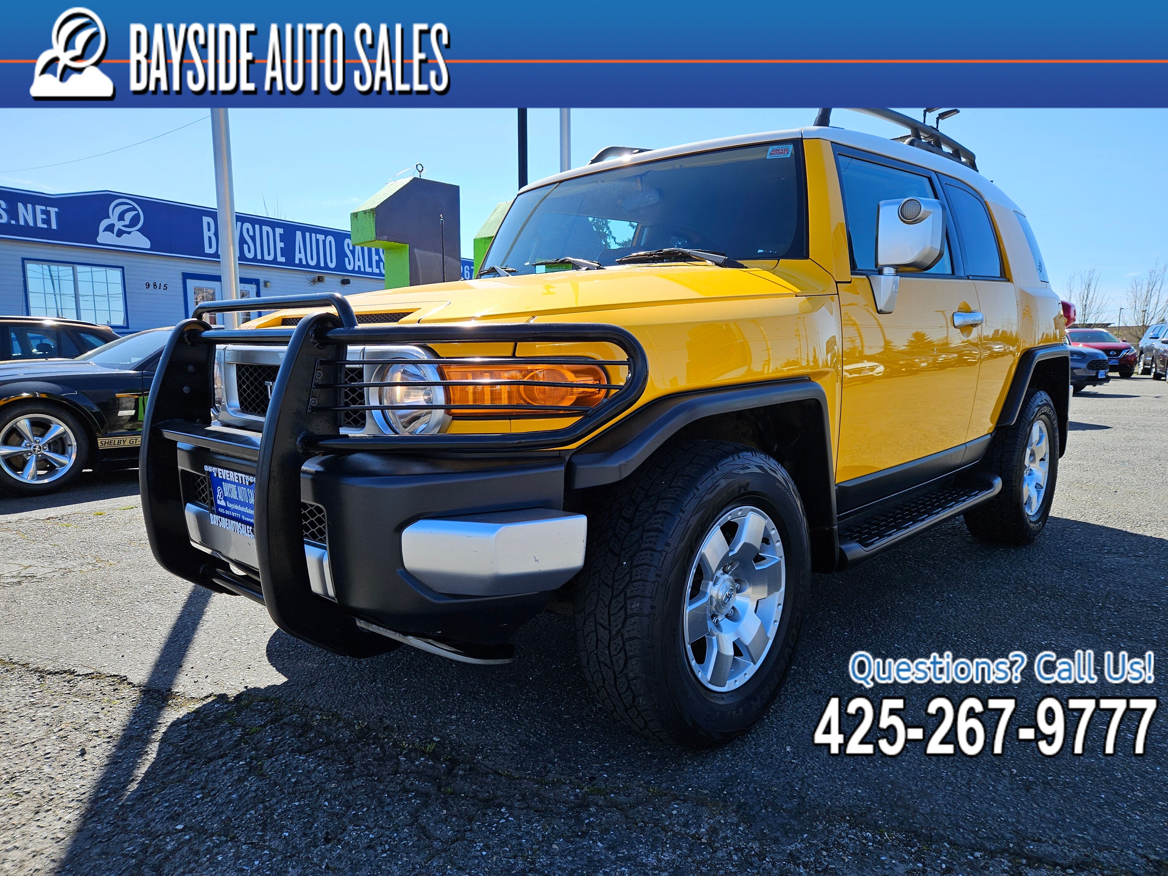 White/Sun Fusion 2007 Toyota FJ Cruiser 4WD SUV / Crossover Four-Wheel Drive 5-Speed Automatic