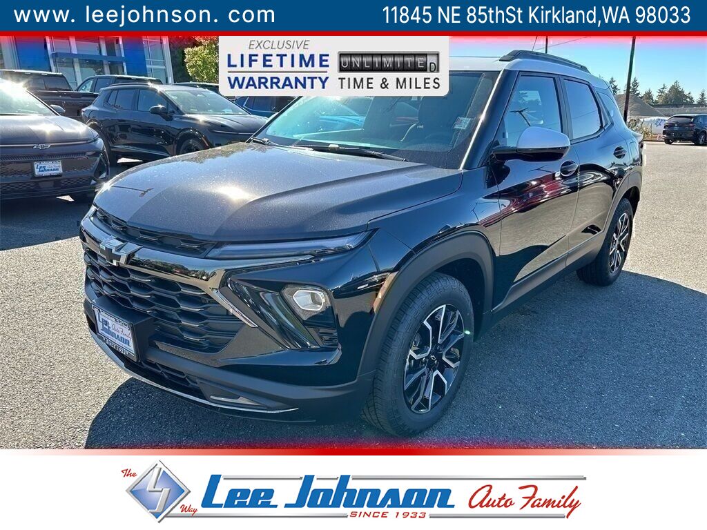 Mosaic Black Metallic 2025 Chevrolet Trailblazer ACTIV FWD SUV / Crossover Front-Wheel Drive Continuously Variable Transmission