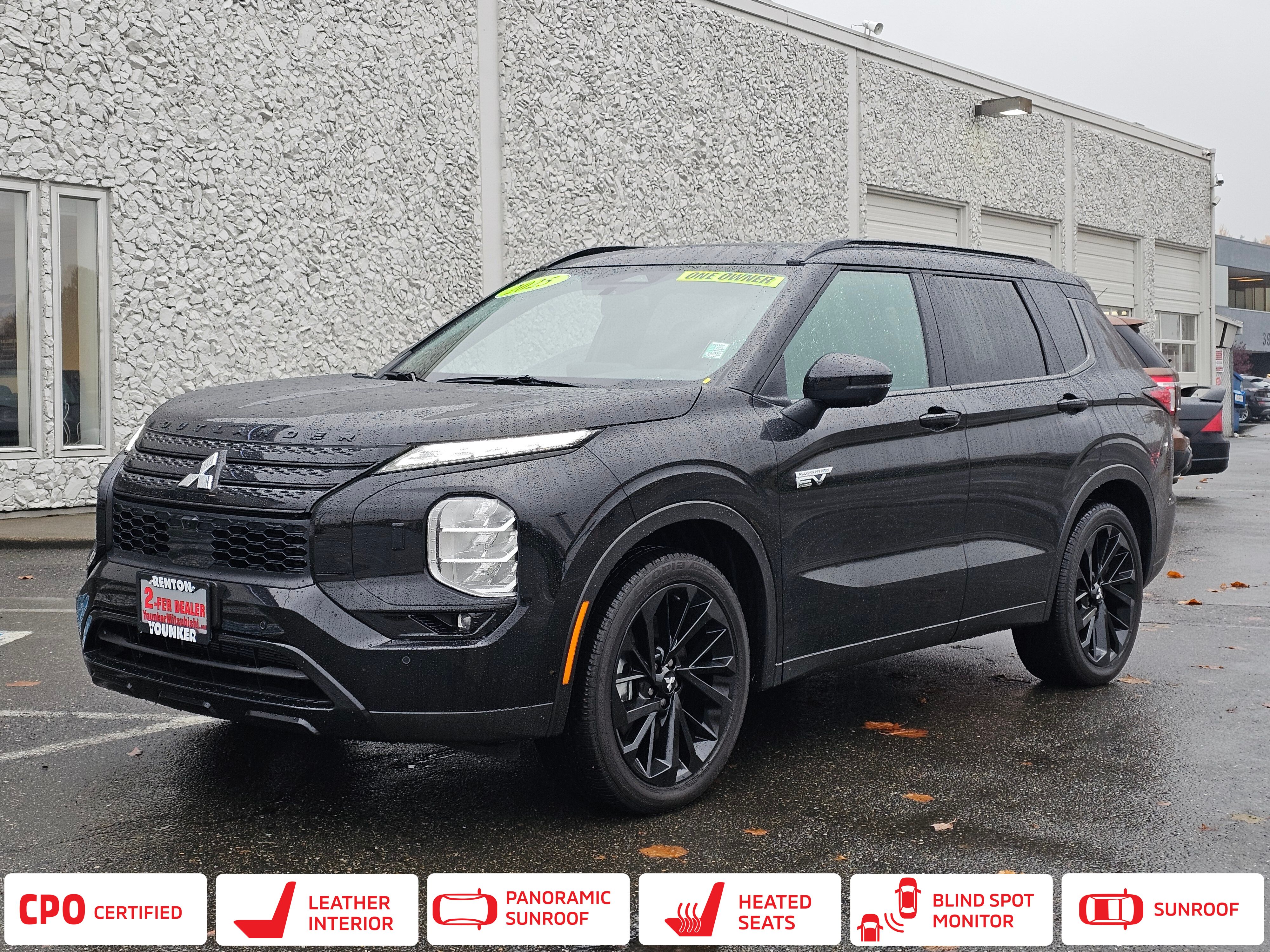 2025 Mitsubishi Outlander Hybrid Plug-in SEL Black Edition S-AWC