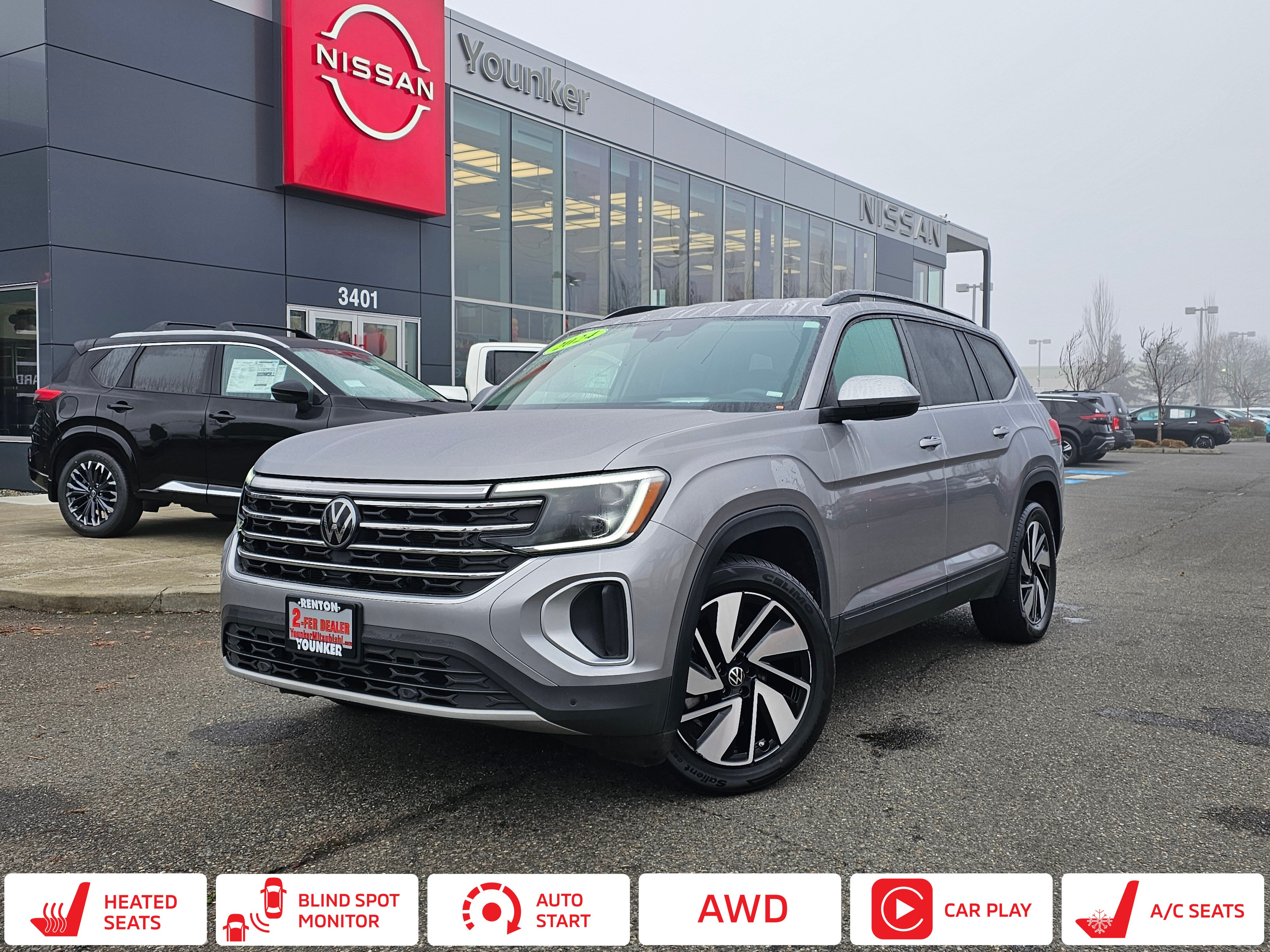 2024 Volkswagen Atlas SE 4Motion AWD with Technology