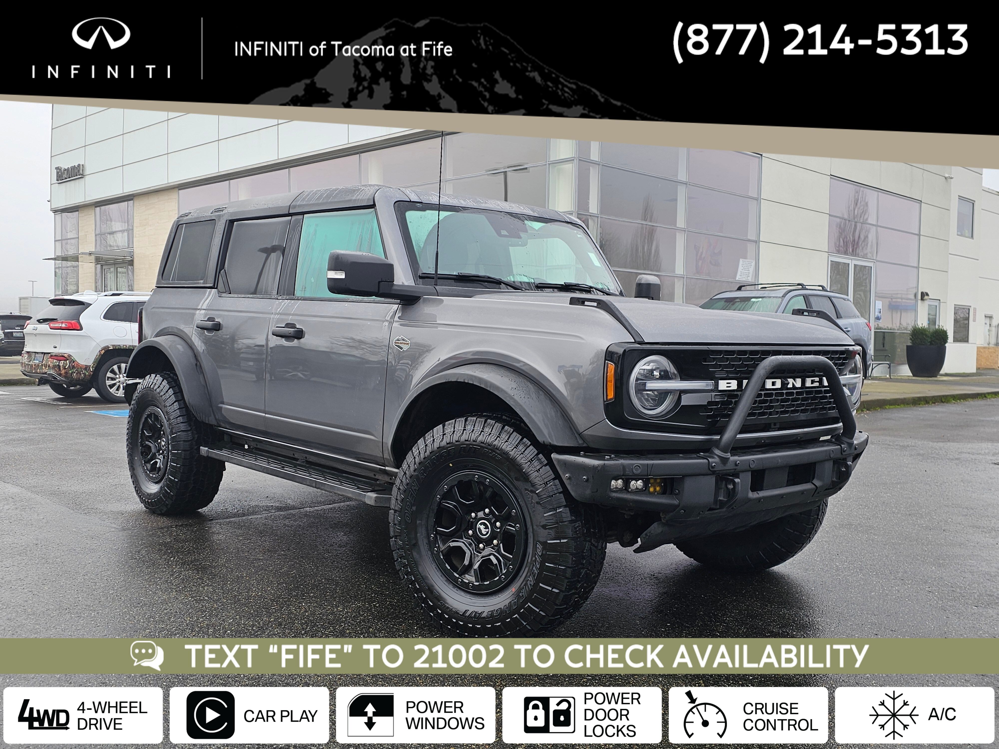 2022 Ford Bronco Wildtrak Advanced 4-Door 4WD