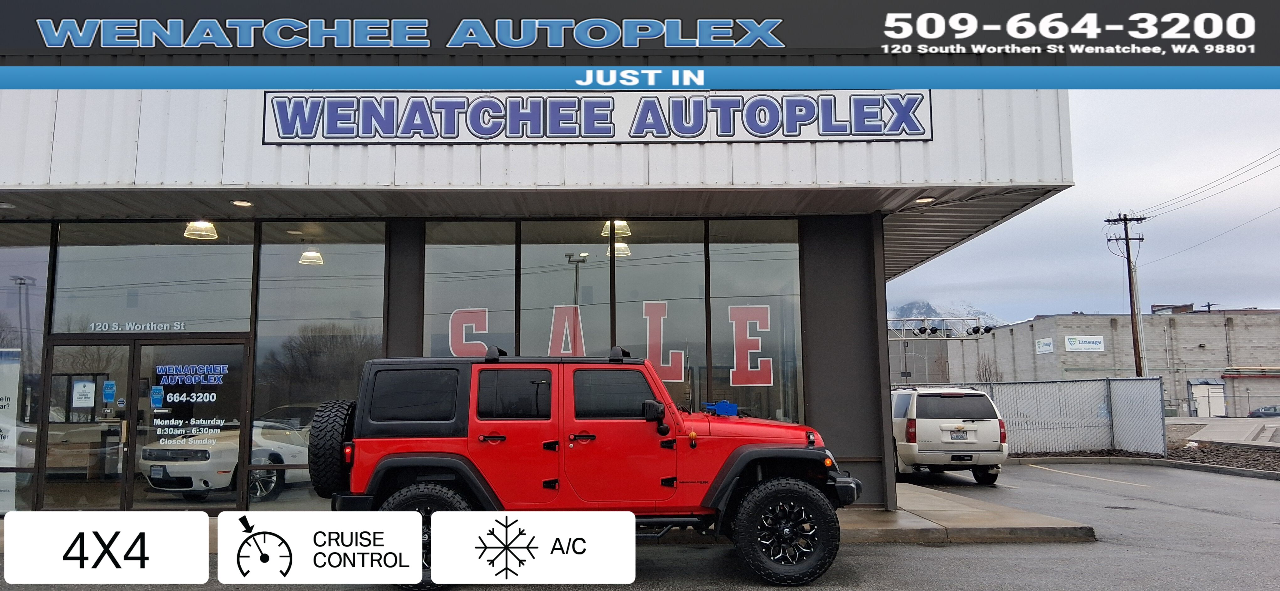 2018 Jeep Wrangler JK Unlimited Sport 4WD