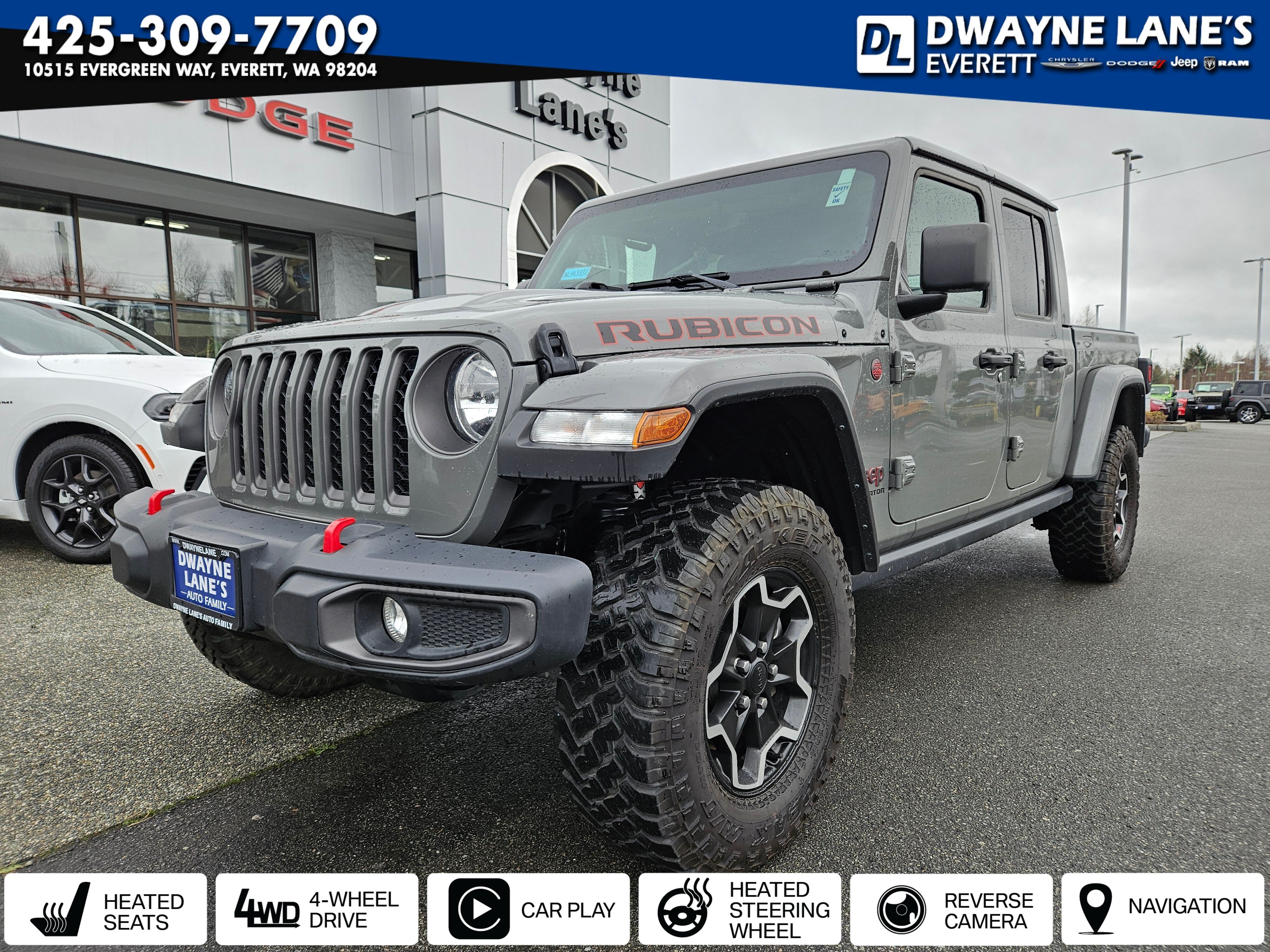 2022 Jeep Gladiator Rubicon Crew Cab 4WD