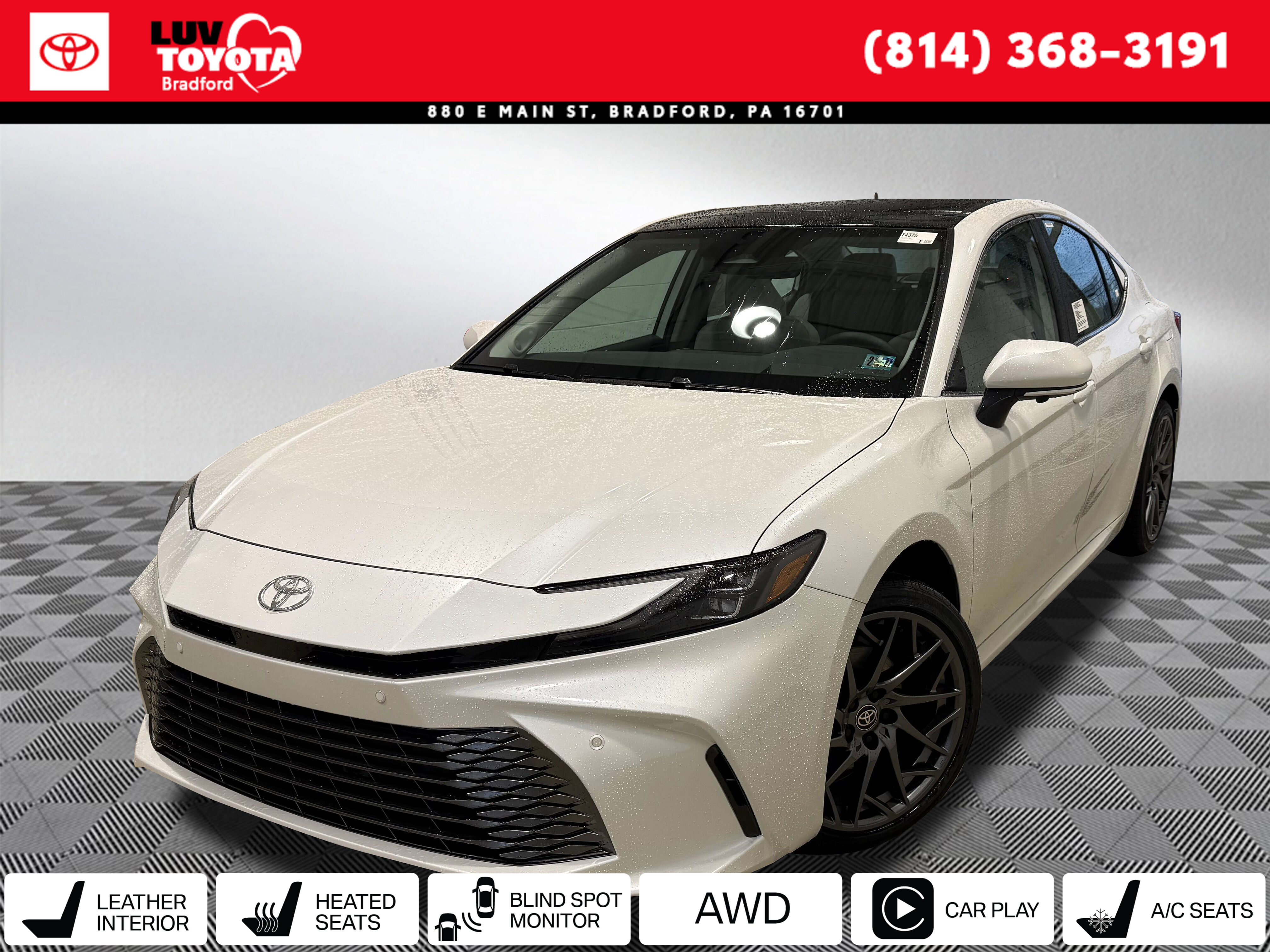 2026 Toyota Camry XLE AWD