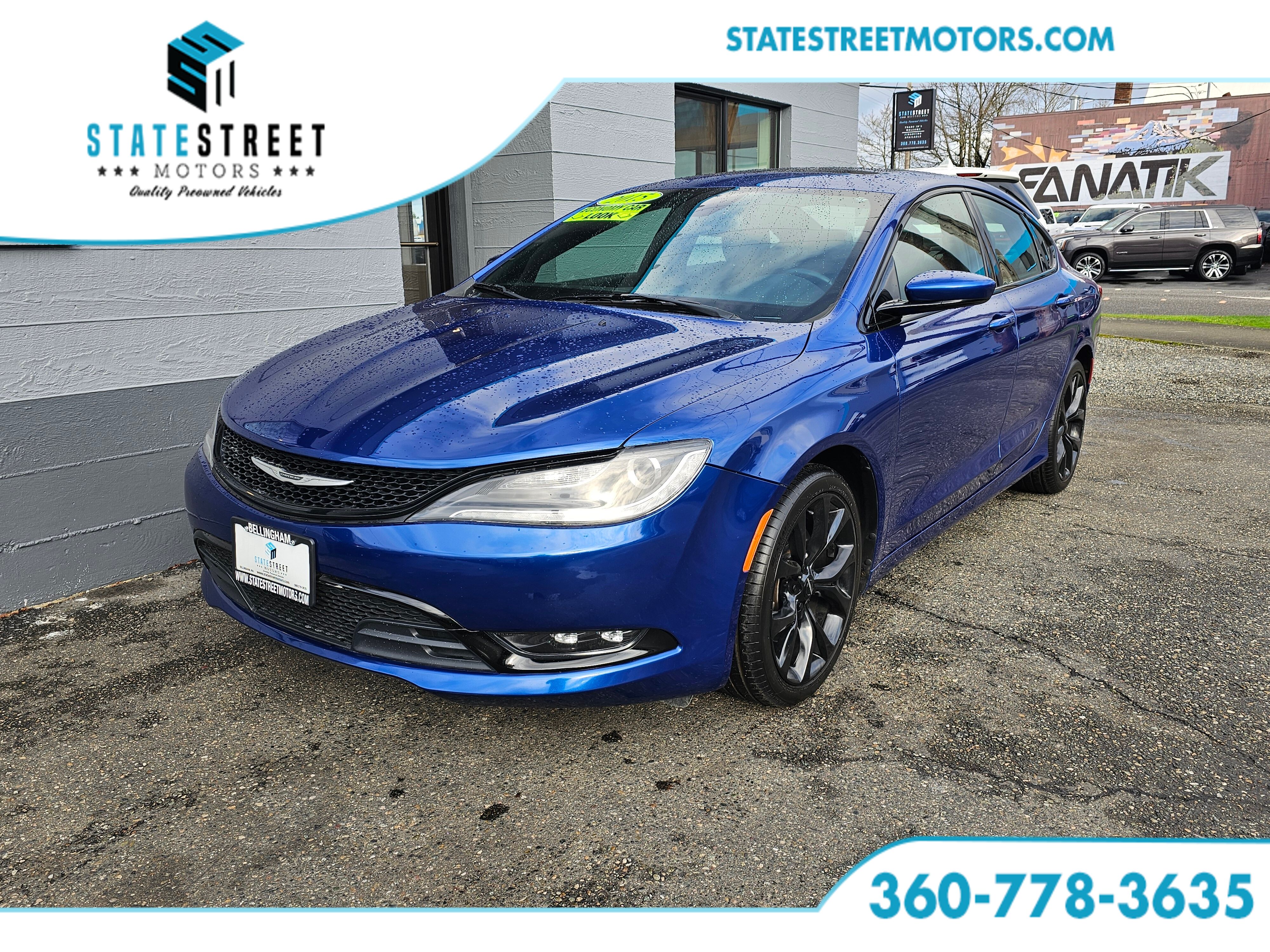 2015 Chrysler 200 S Sedan FWD