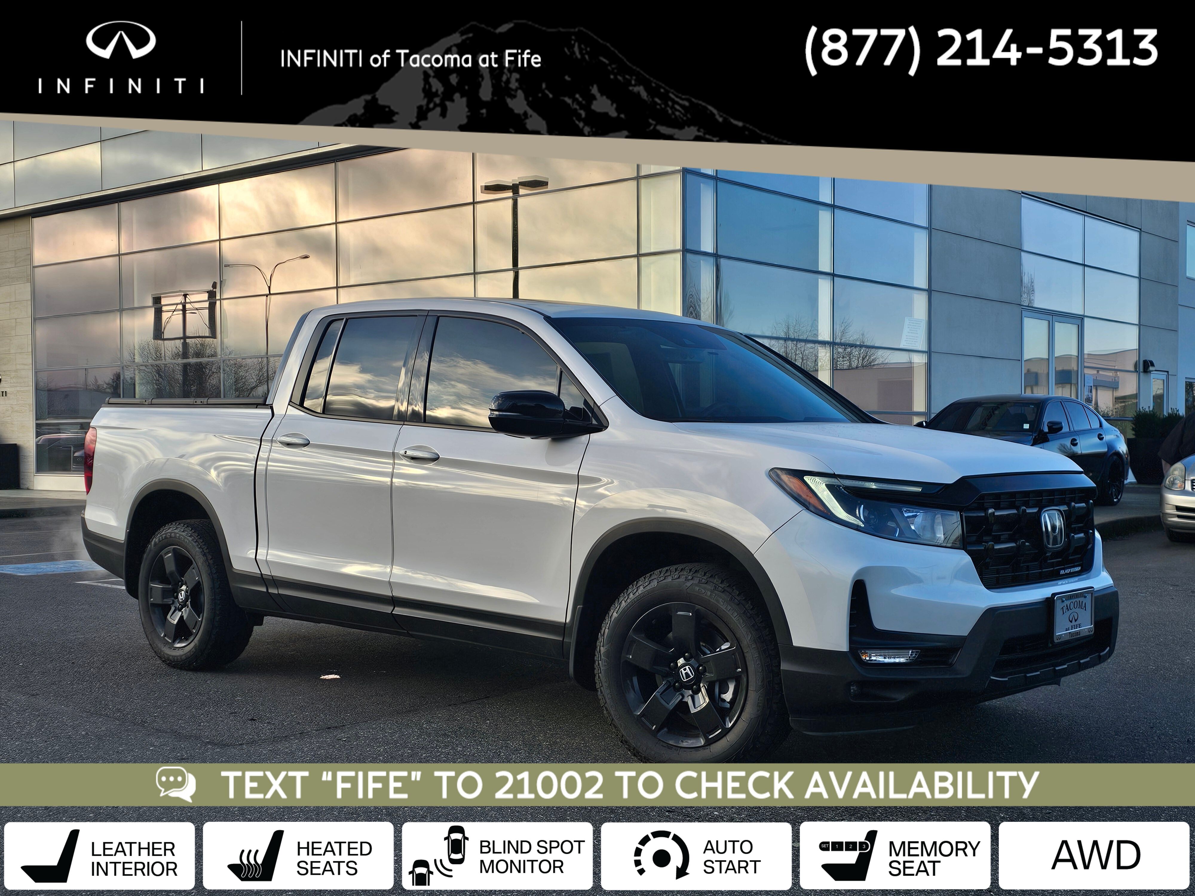 2025 Honda Ridgeline Black Edition AWD