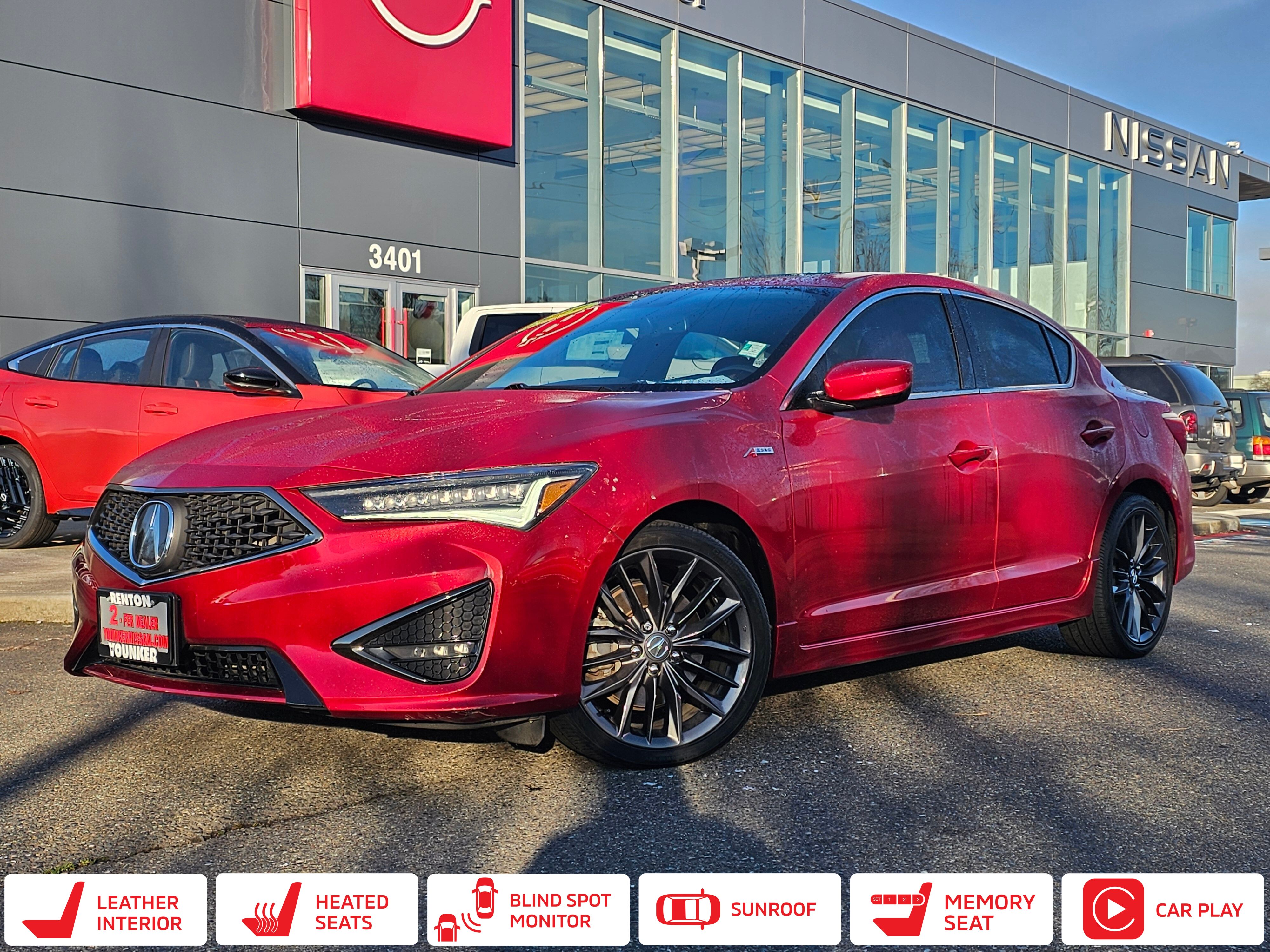 2019 Acura ILX FWD with Premium and A-Spec Package