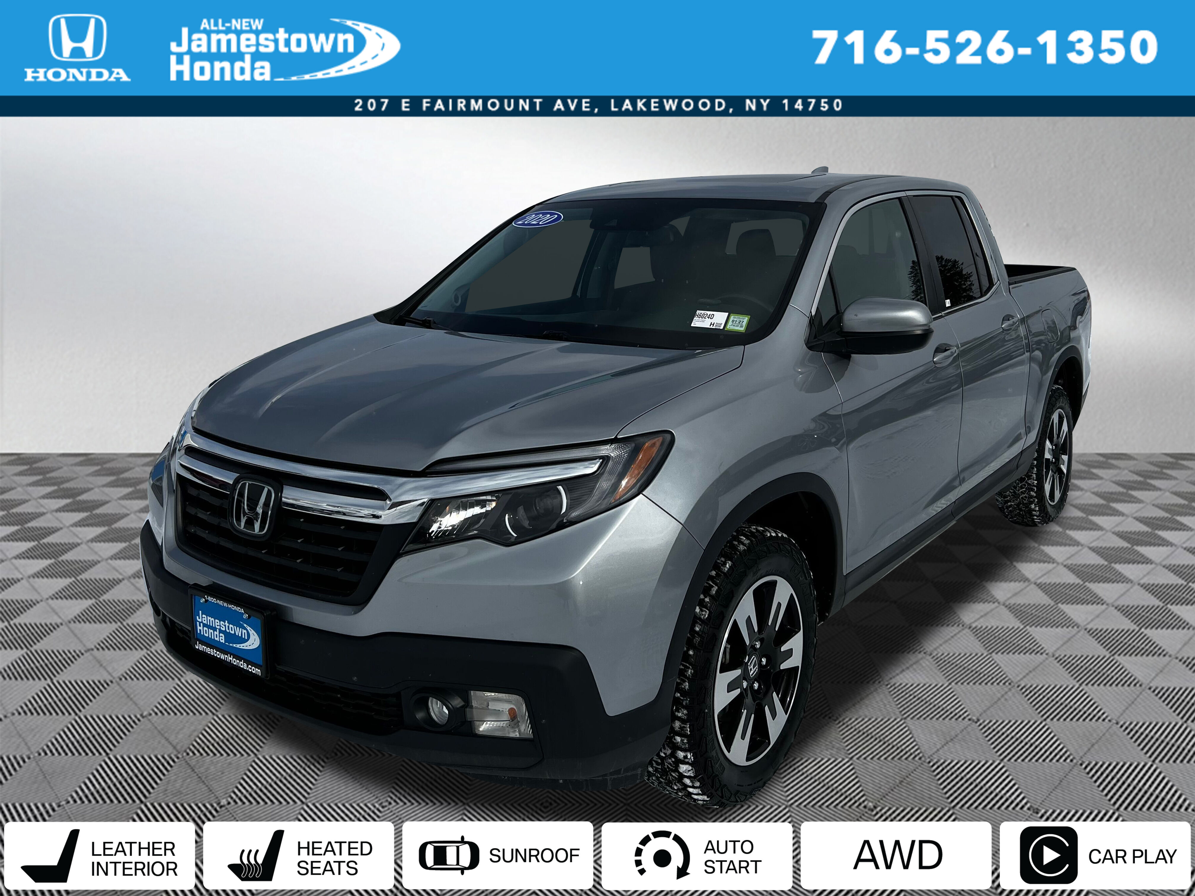 2020 Honda Ridgeline RTL AWD