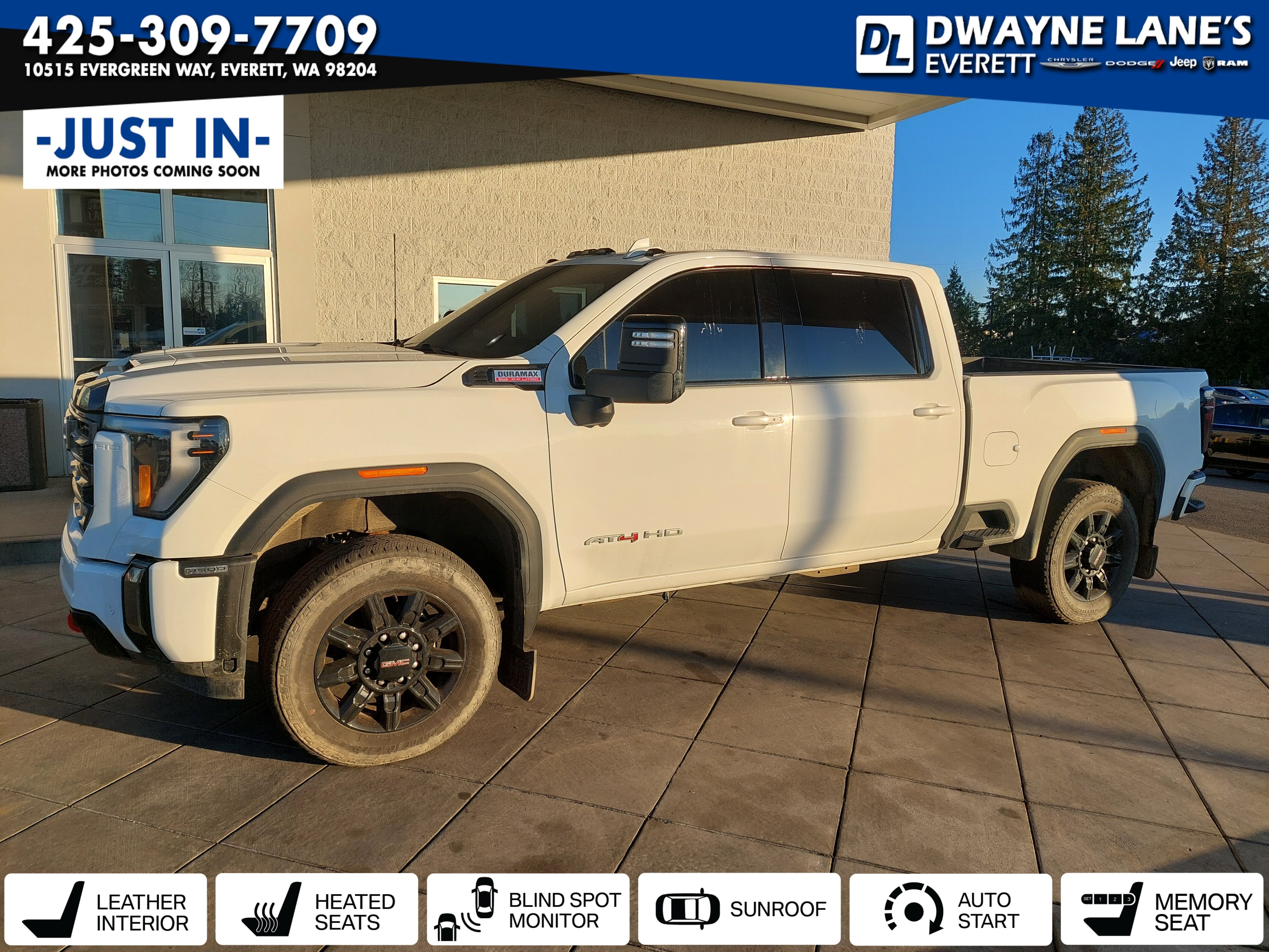 2024 GMC Sierra 3500HD AT4 Crew Cab 4WD