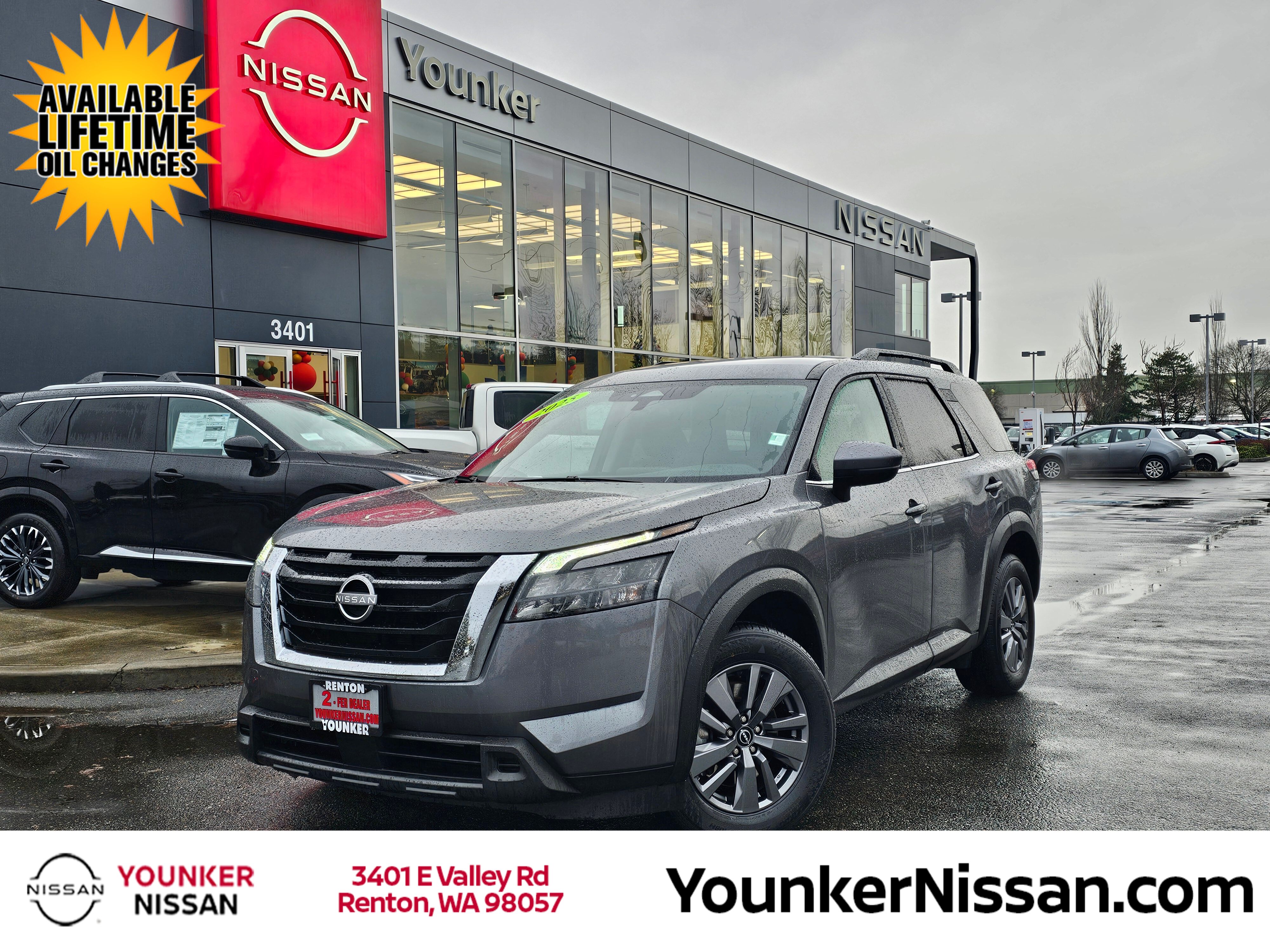 Gray (Gun Metallic) 2025 Nissan Pathfinder SV 4WD SUV / Crossover All-Wheel Drive 9-Speed Automatic