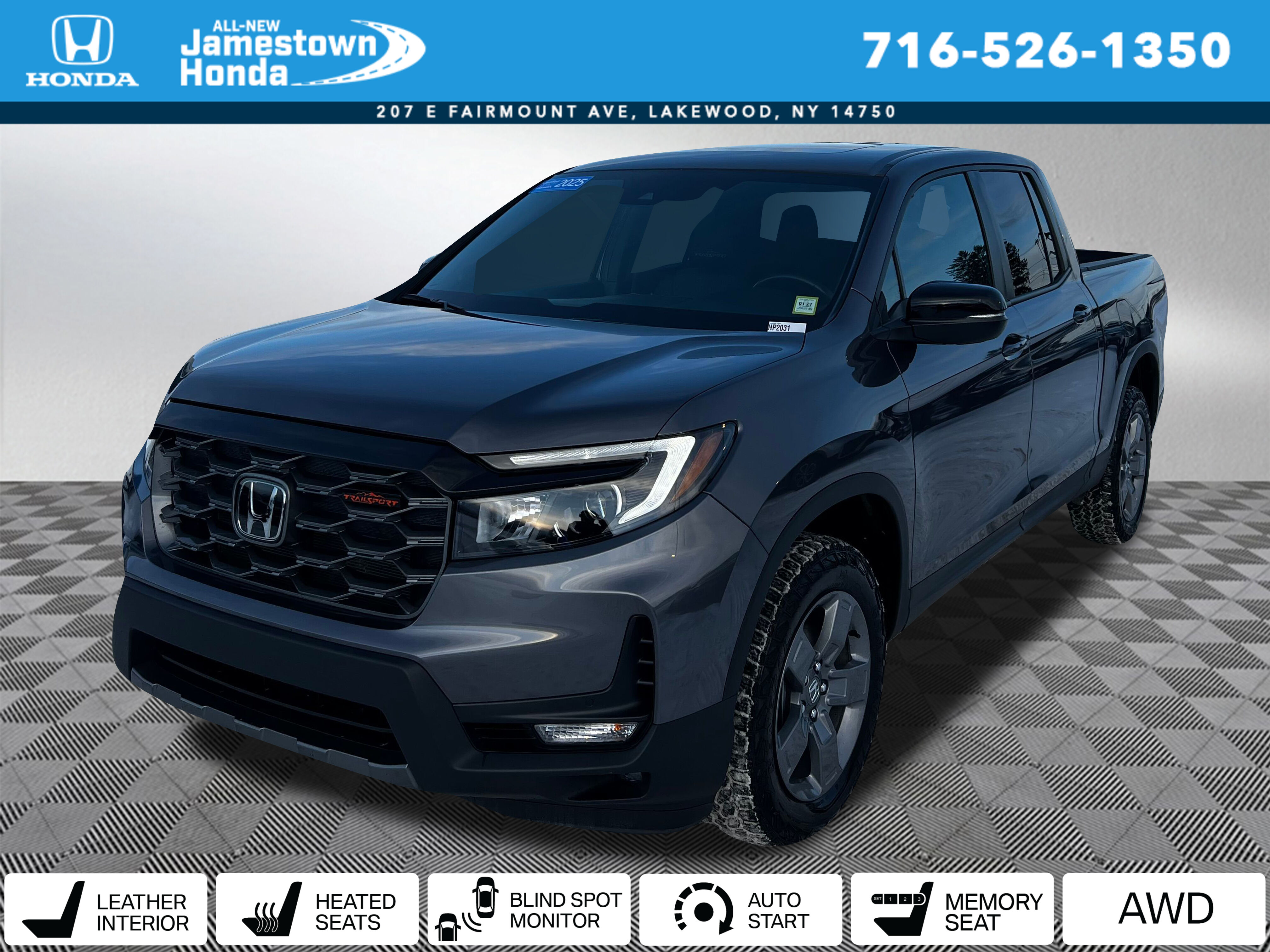 2025 Honda Ridgeline TrailSport AWD