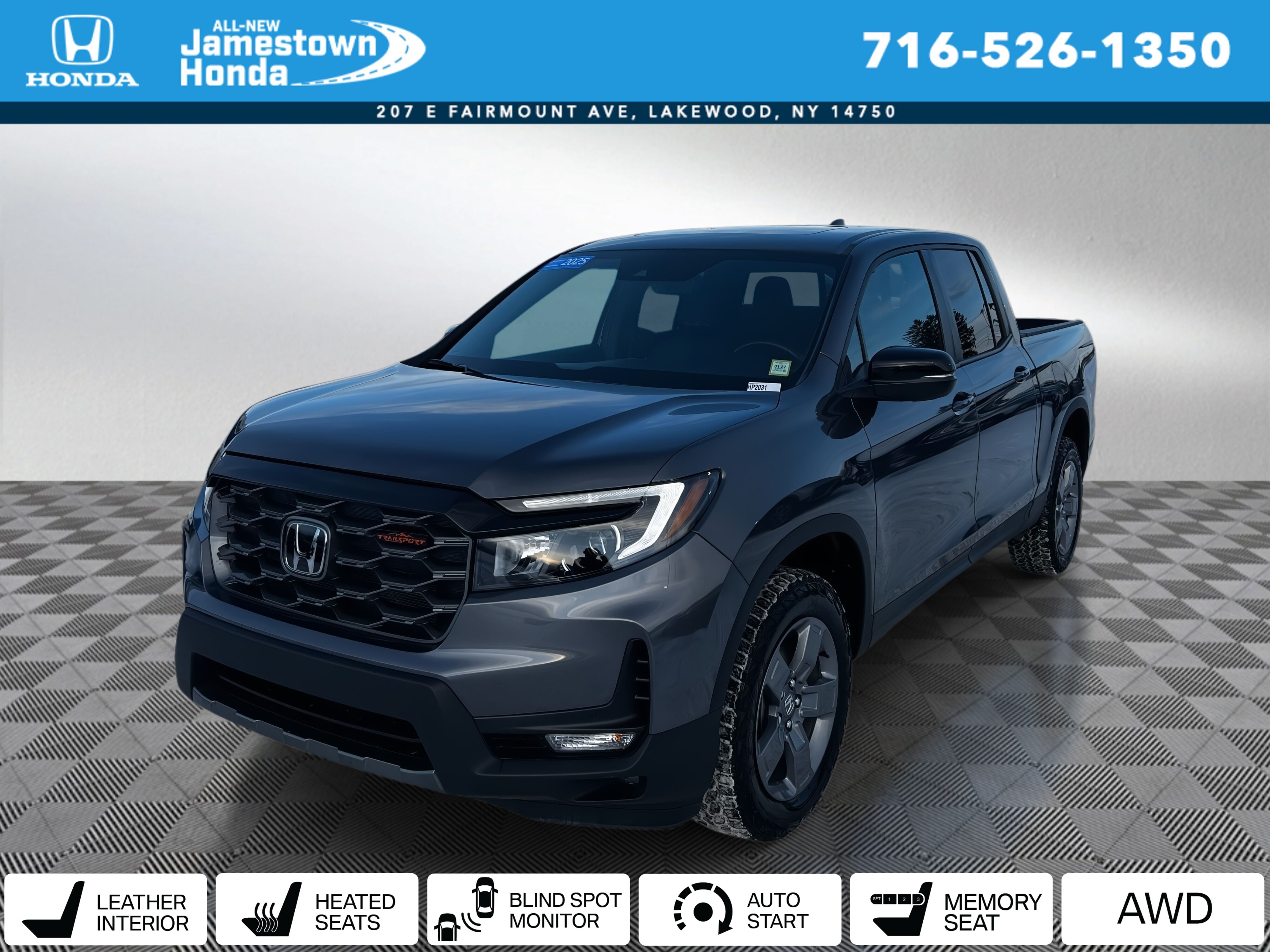 2025 Honda Ridgeline TrailSport AWD