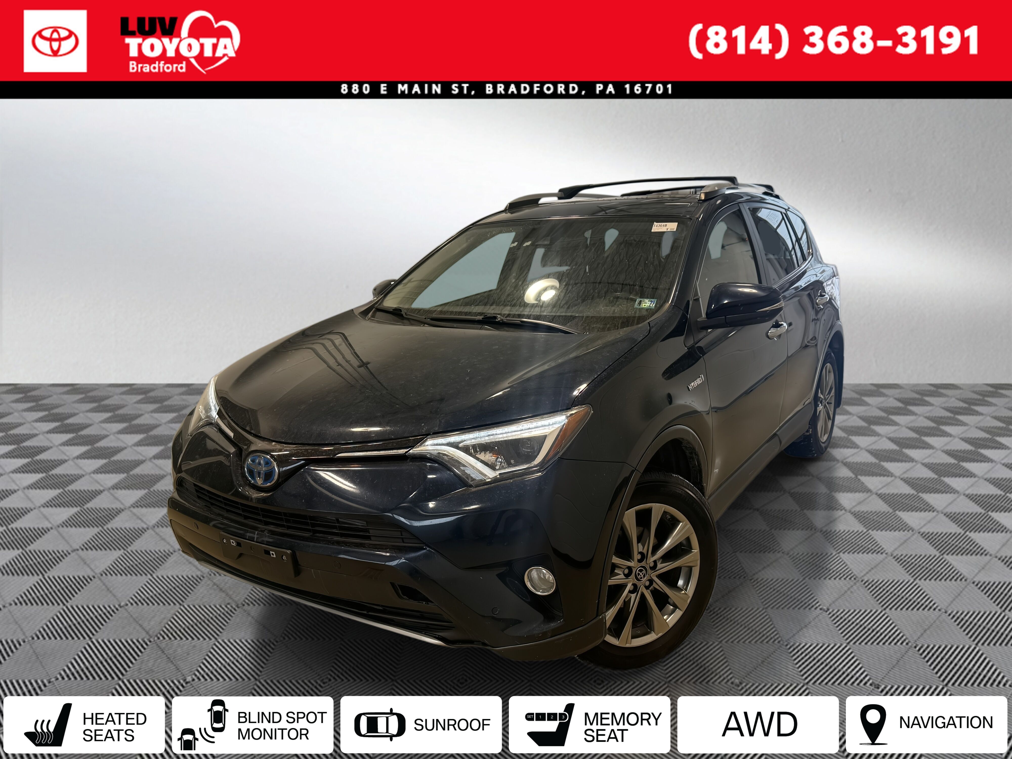 2017 Toyota RAV4 Hybrid Limited AWD