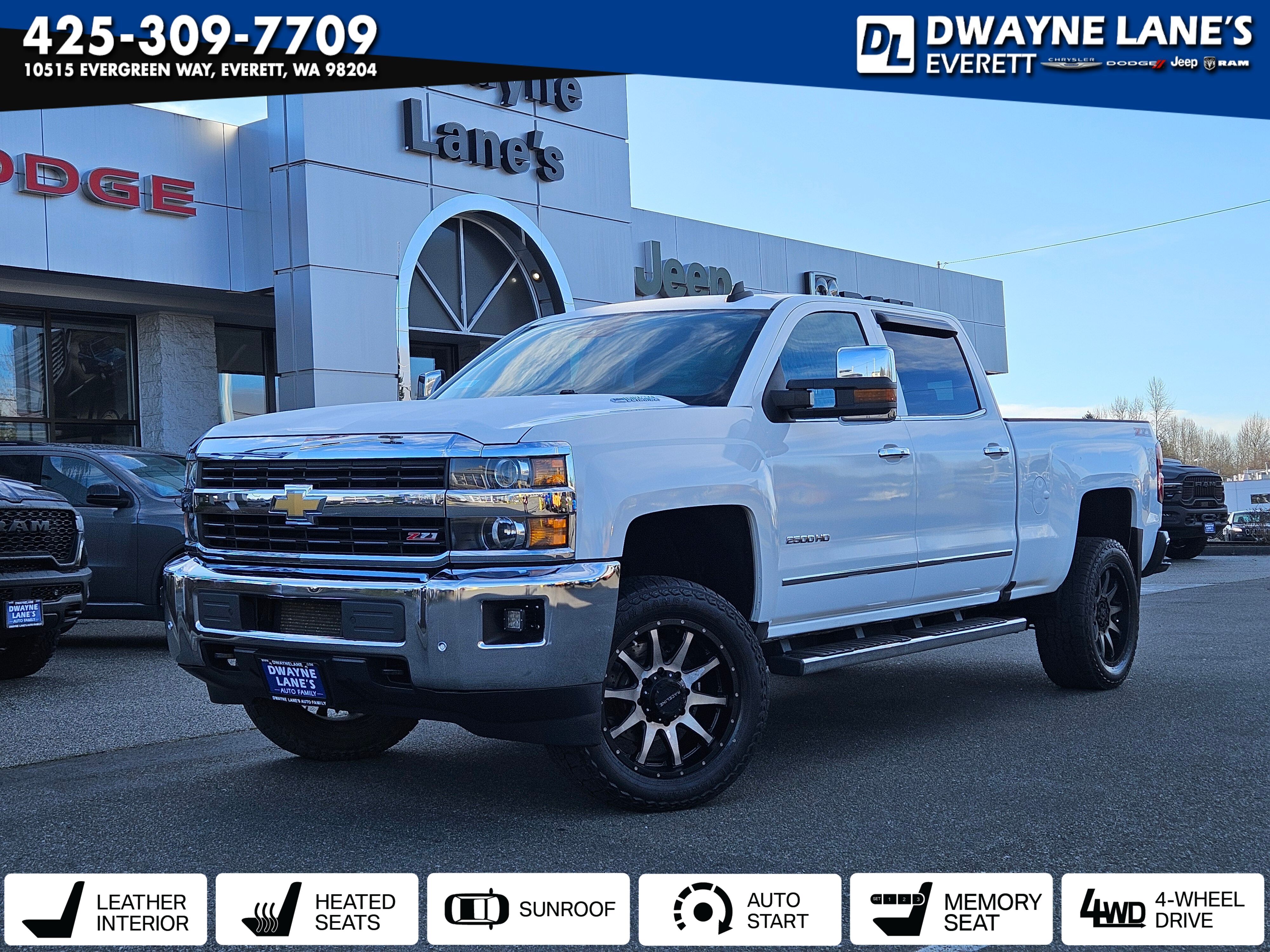 2016 Chevrolet Silverado 2500HD LTZ Crew Cab 4WD