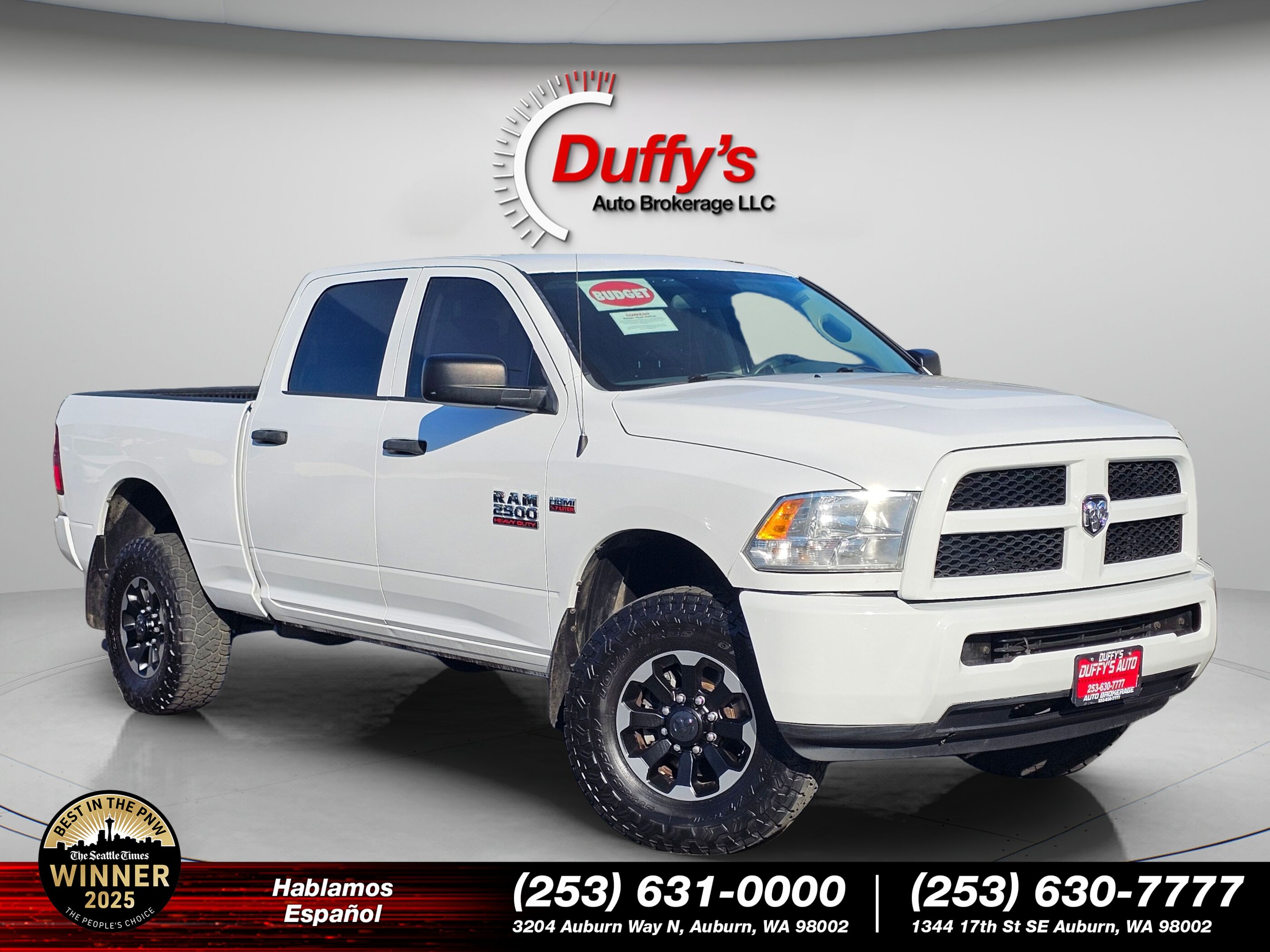 2014 RAM 2500 Tradesman Crew Cab 4WD