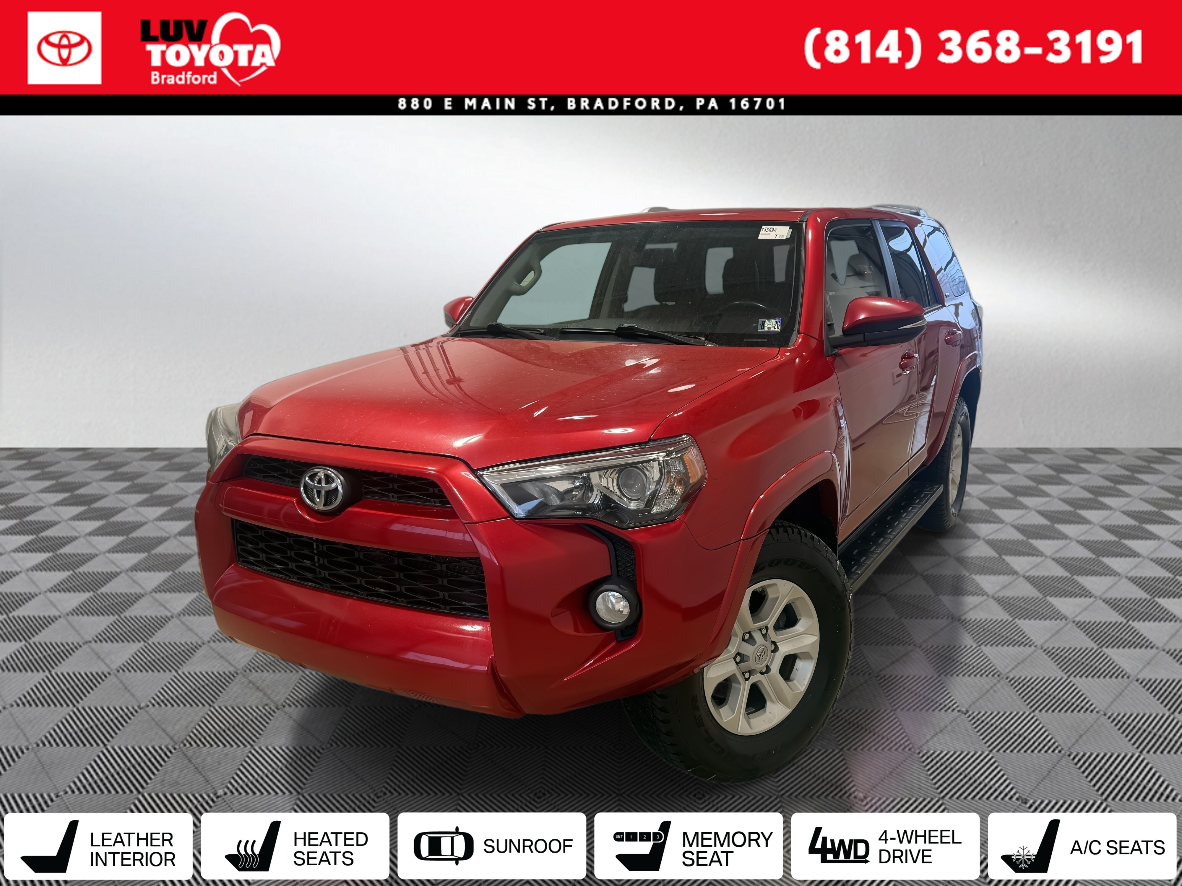 2015 Toyota 4Runner SR5 Premium 4WD