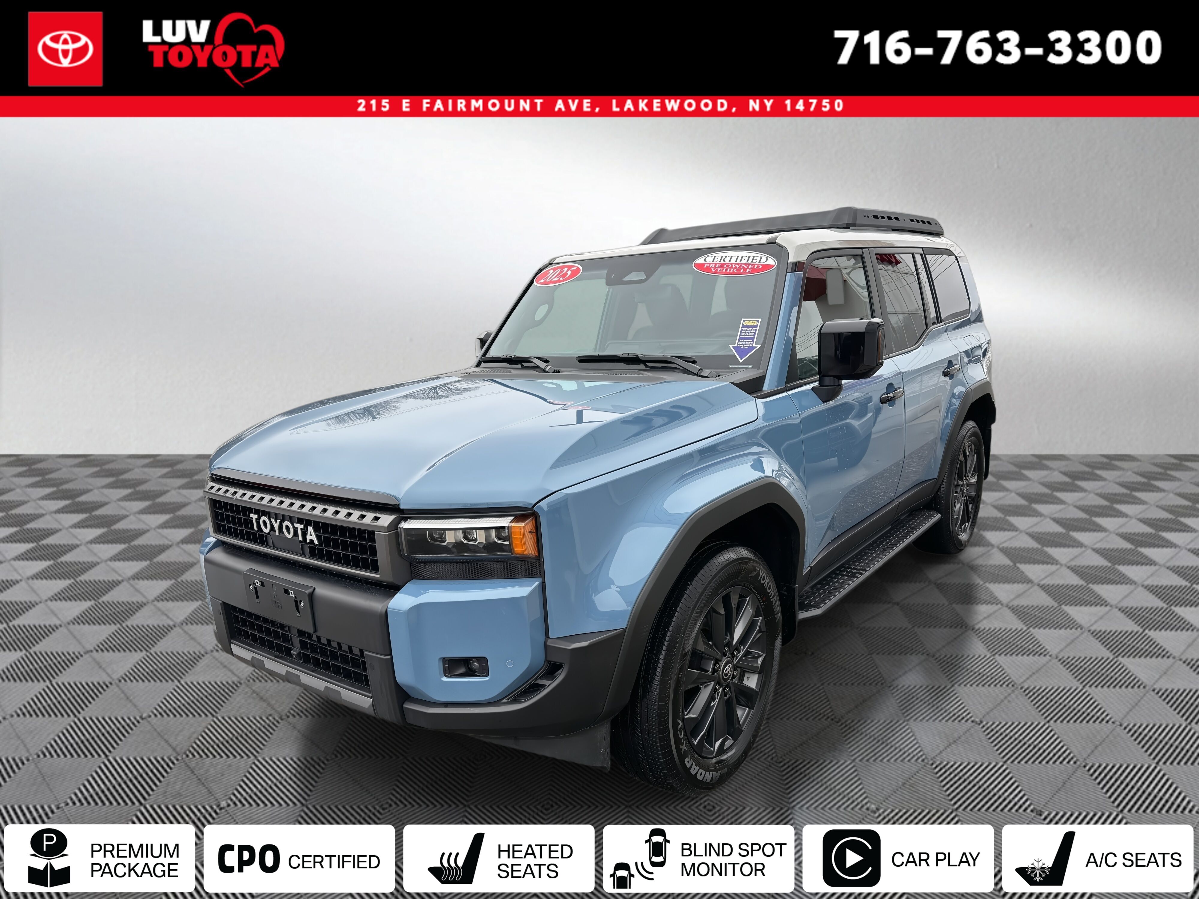 2025 Toyota Land Cruiser 1958 4WD