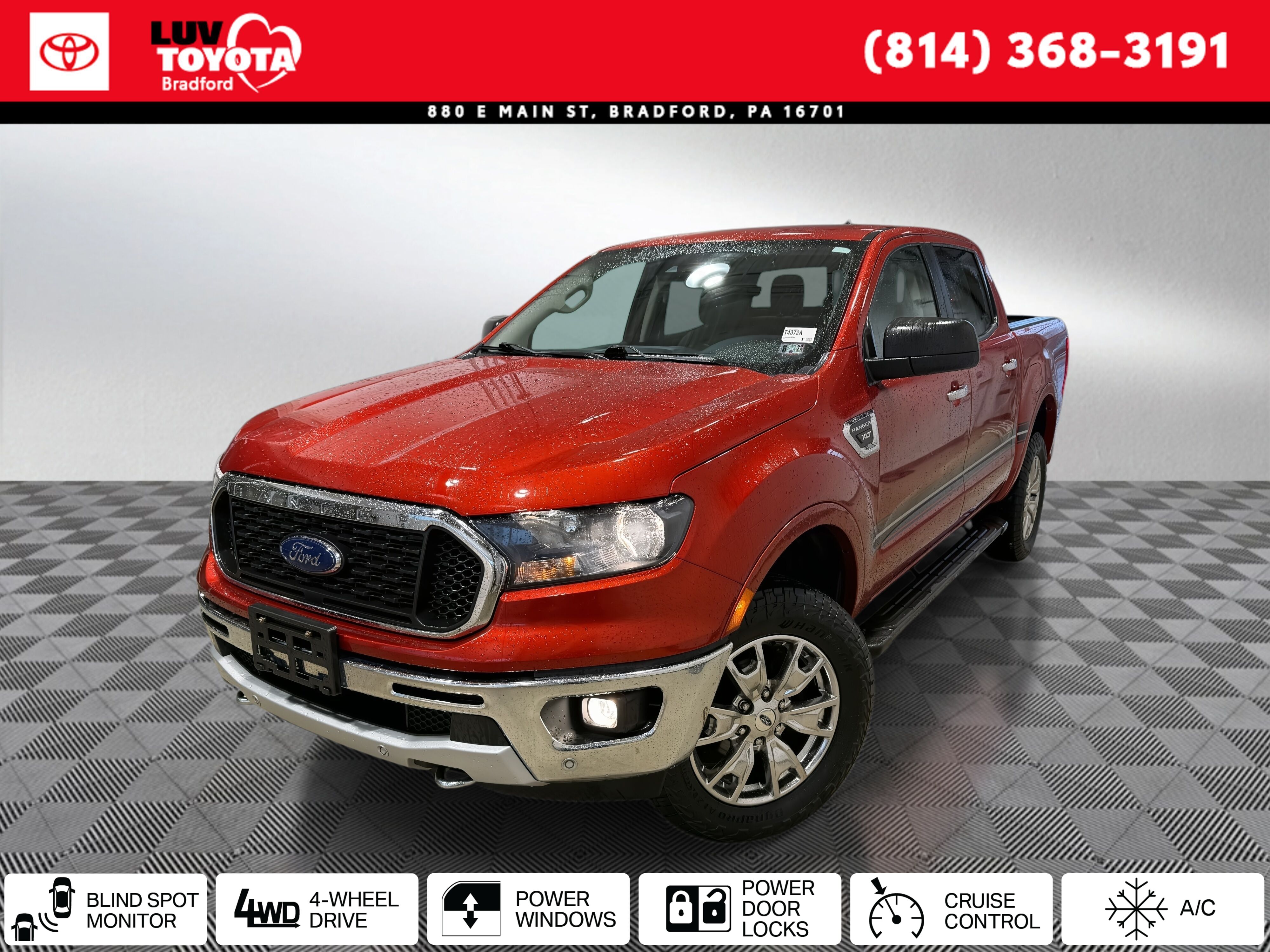 2019 Ford Ranger XLT SuperCrew 4WD