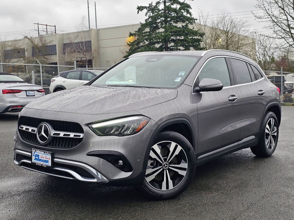 Mountain Gray Metallic 2025 Mercedes-Benz GLA 250 4MATIC SUV / Crossover All-Wheel Drive 8-Speed Dual Clutch