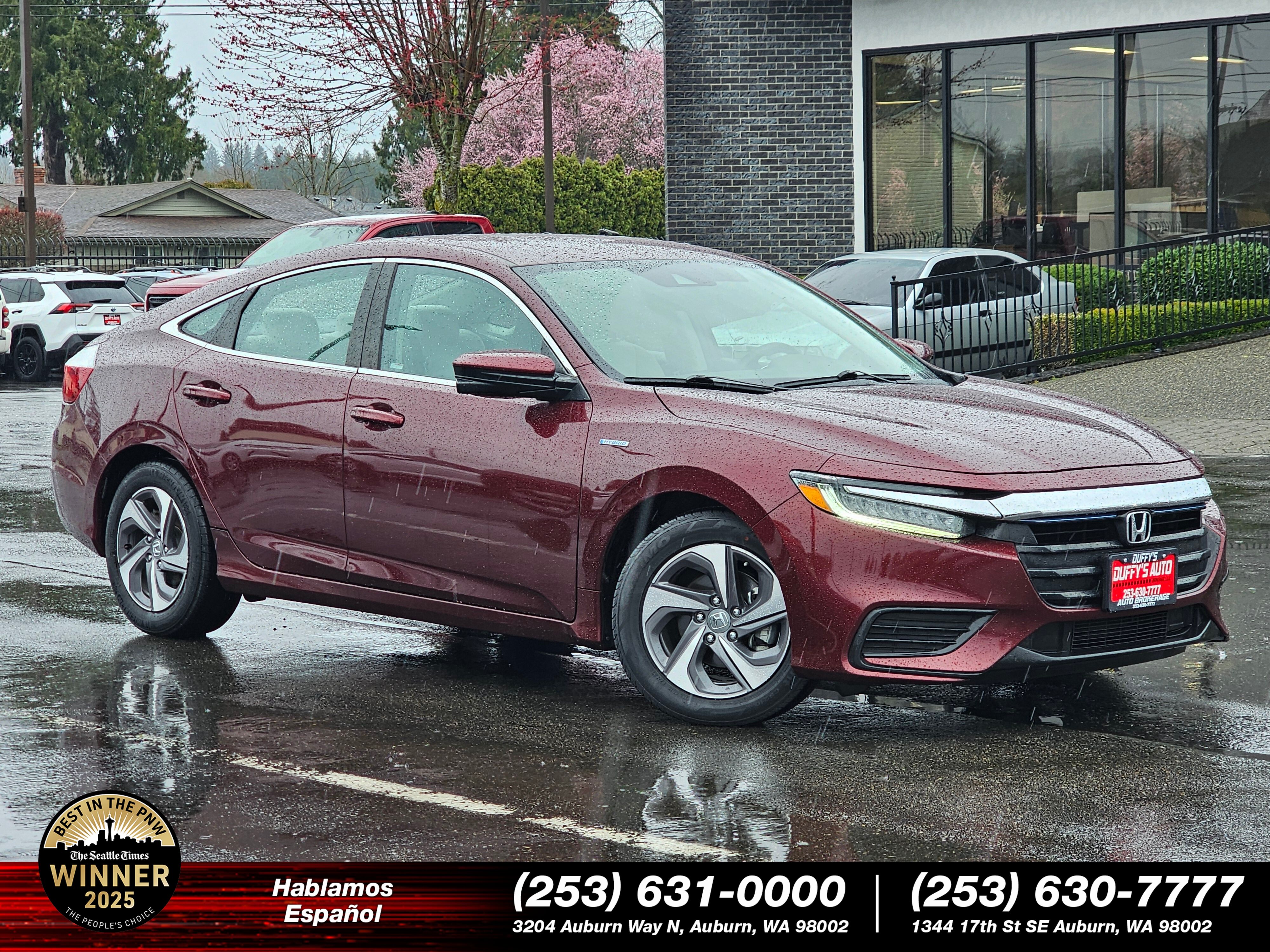 2019 Honda Insight EX Sedan FWD