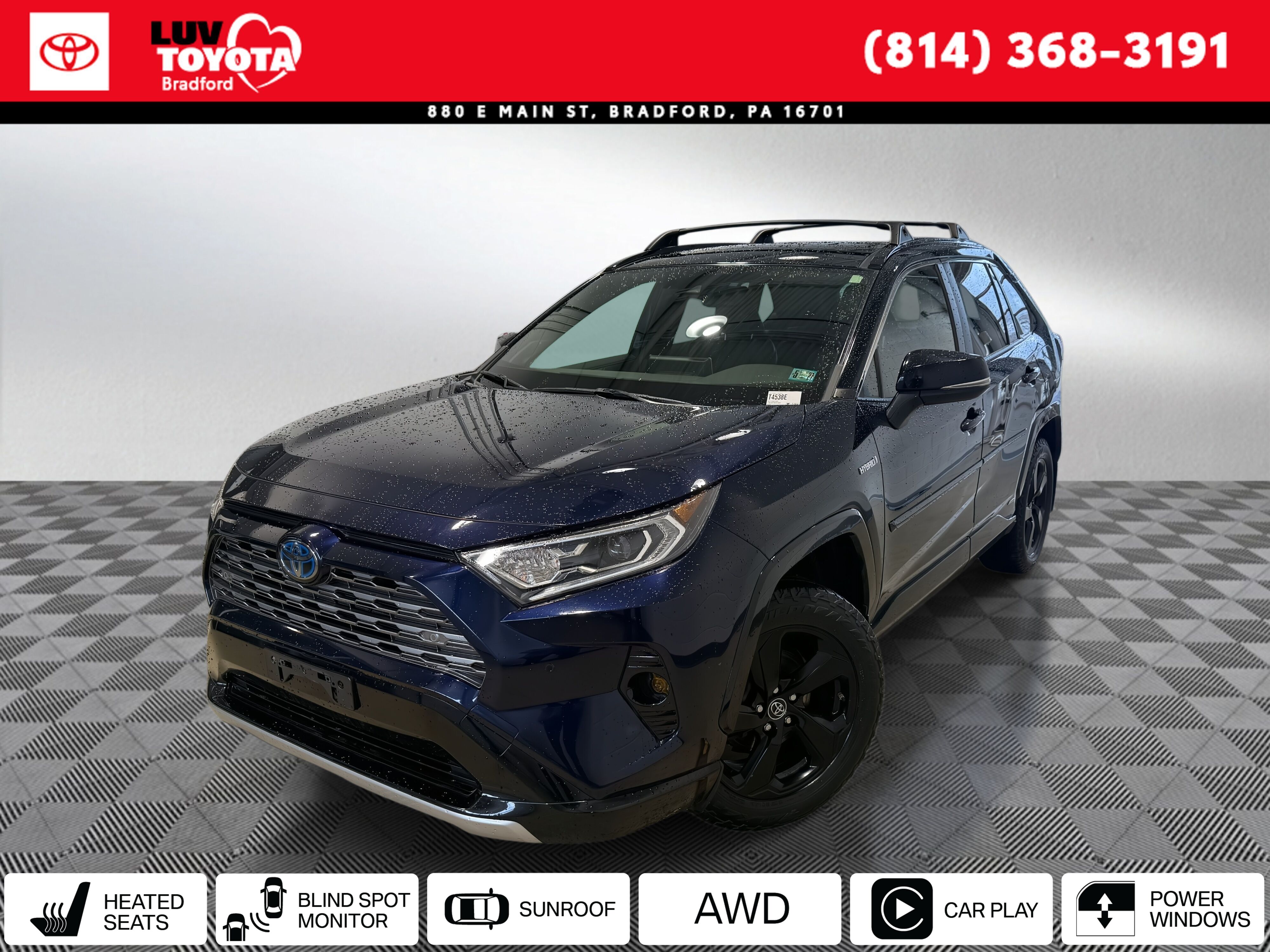 2019 Toyota RAV4 Hybrid XSE AWD