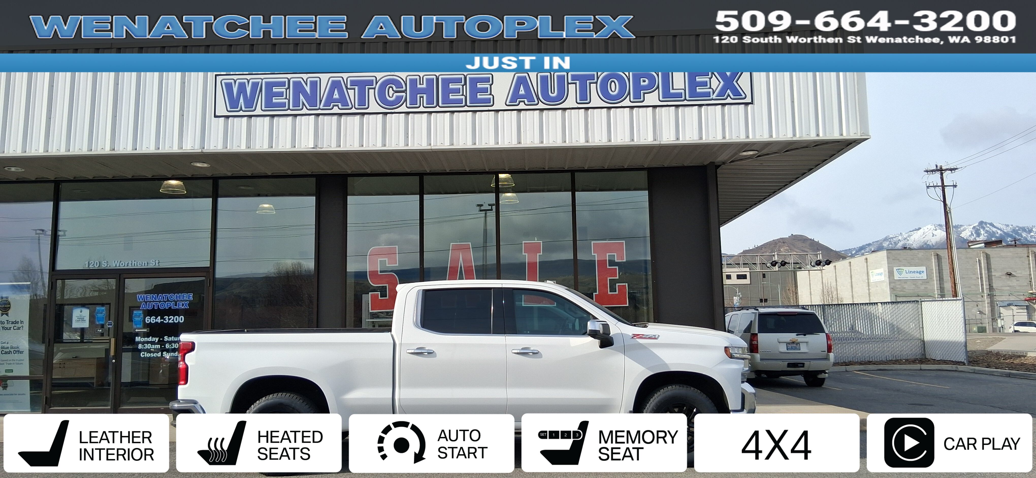 2019 Chevrolet Silverado 1500 LTZ Crew Cab 4WD