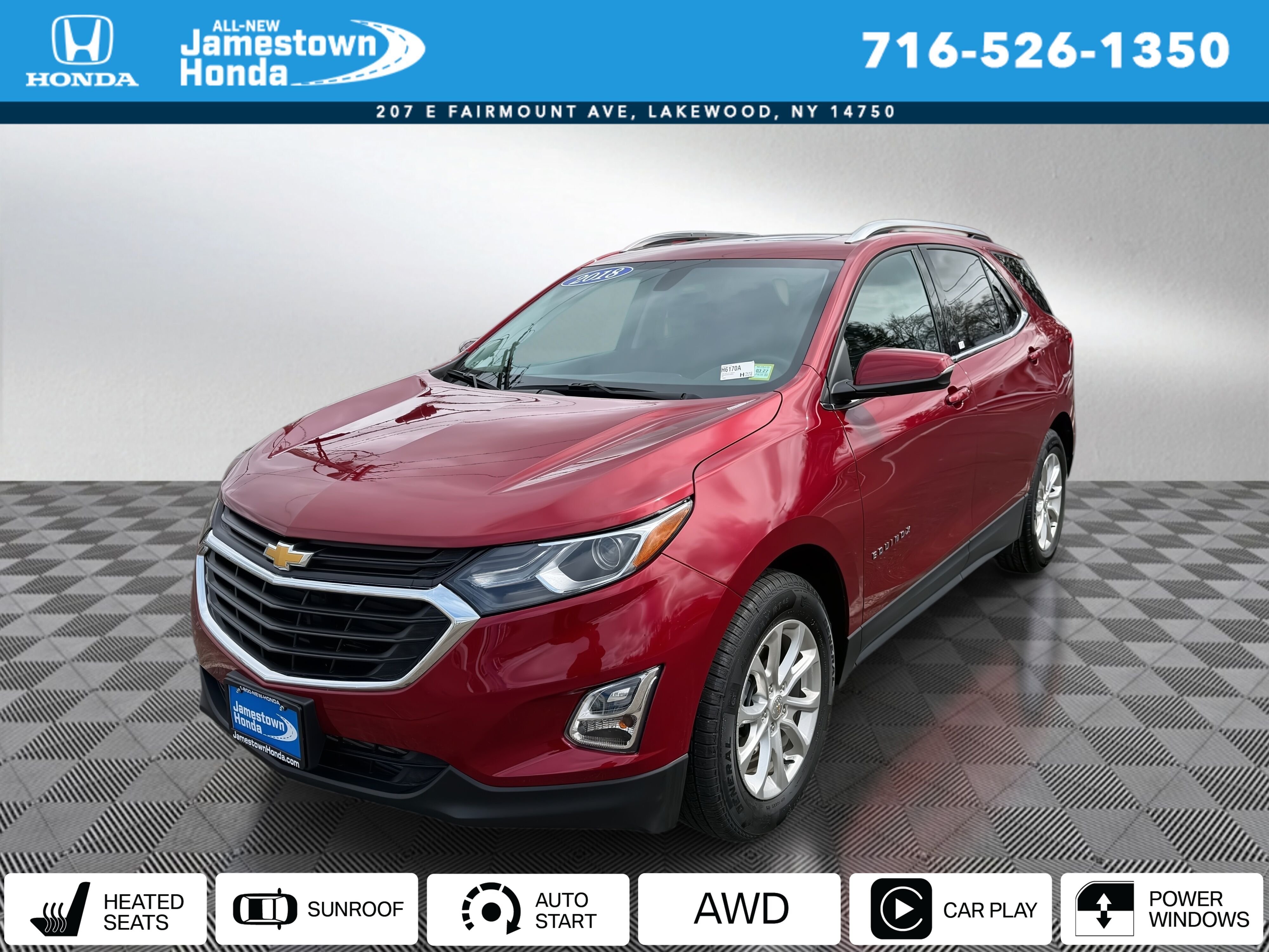 2018 Chevrolet Equinox 1.5T LT AWD