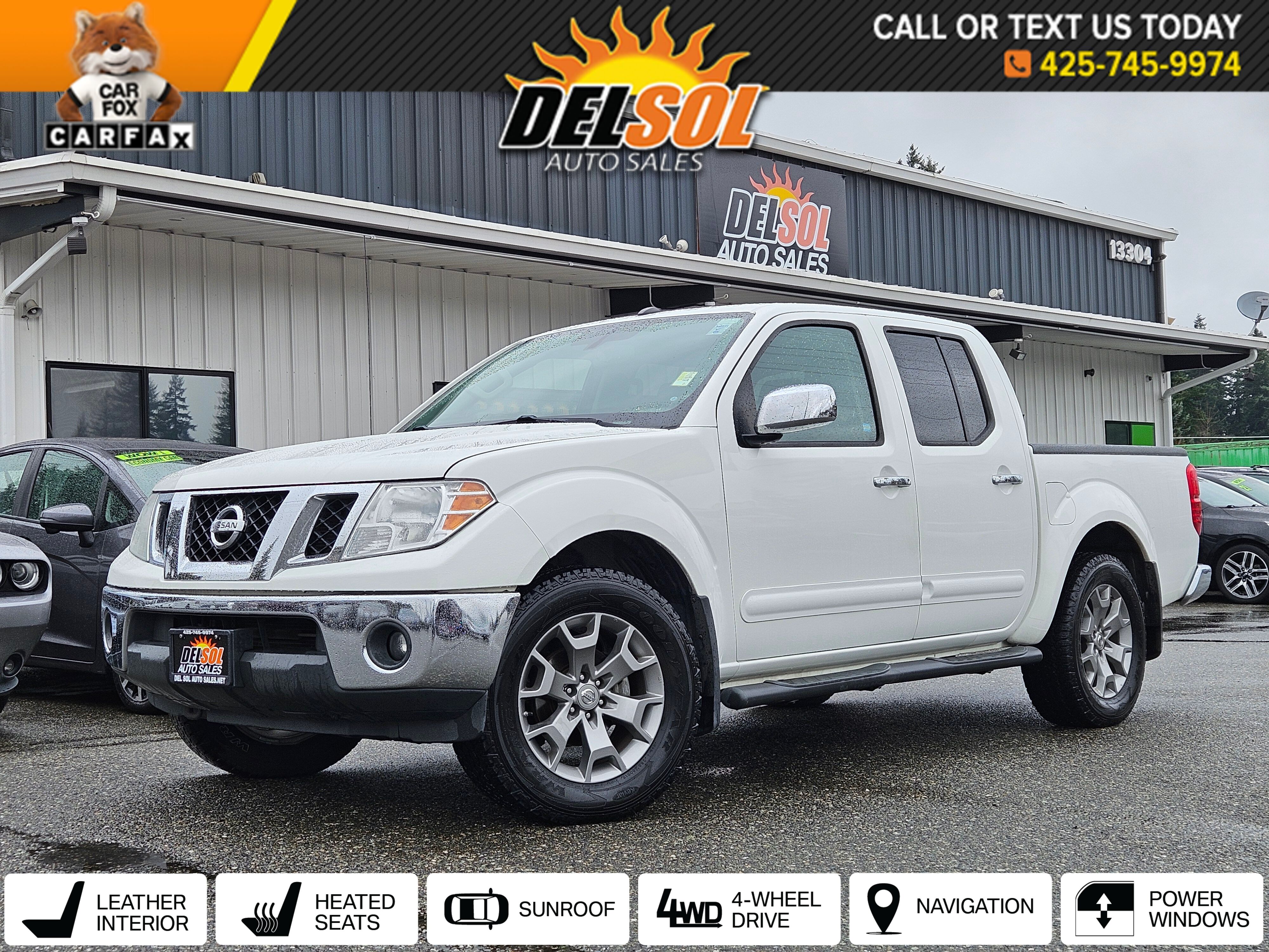 2019 Nissan Frontier SL Crew Cab 4WD