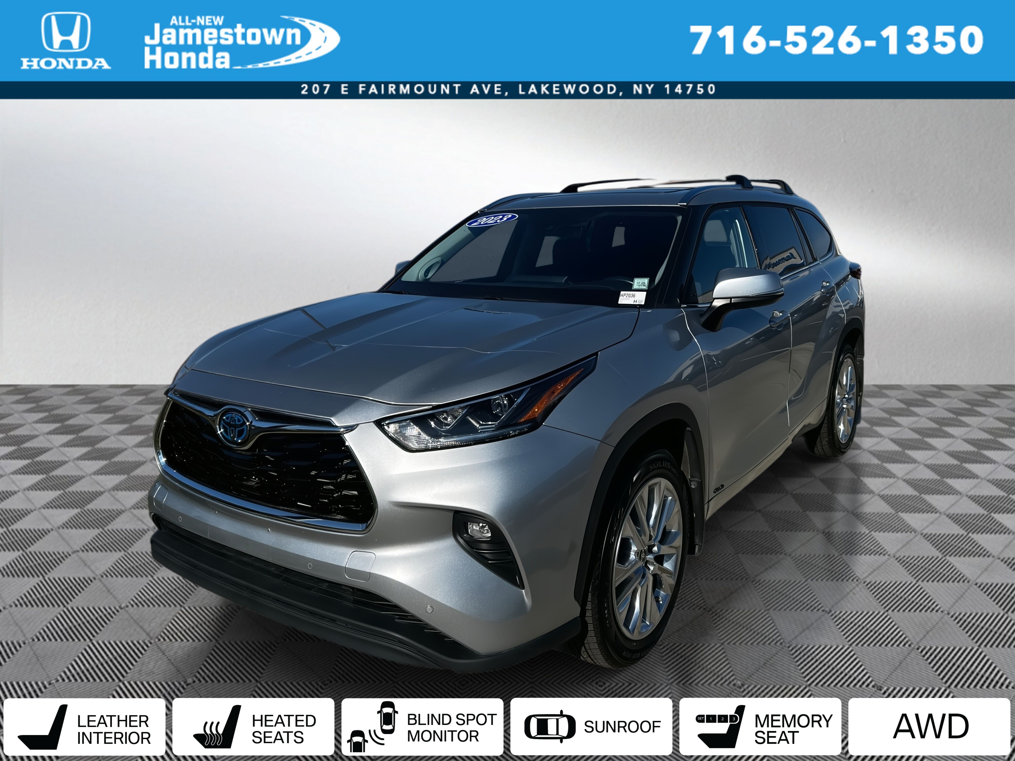 2023 Toyota Highlander Hybrid Limited AWD