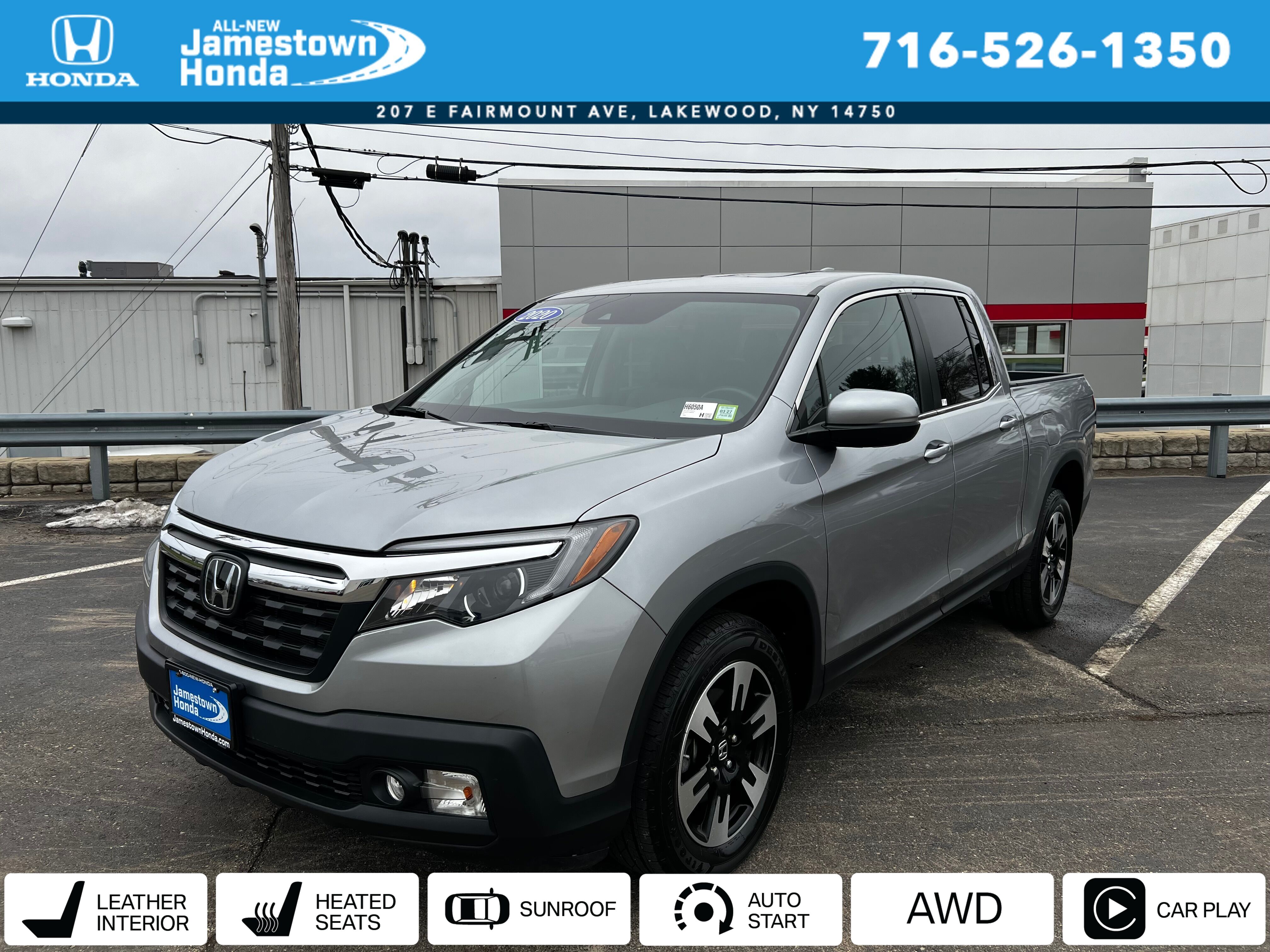 2020 Honda Ridgeline RTL AWD