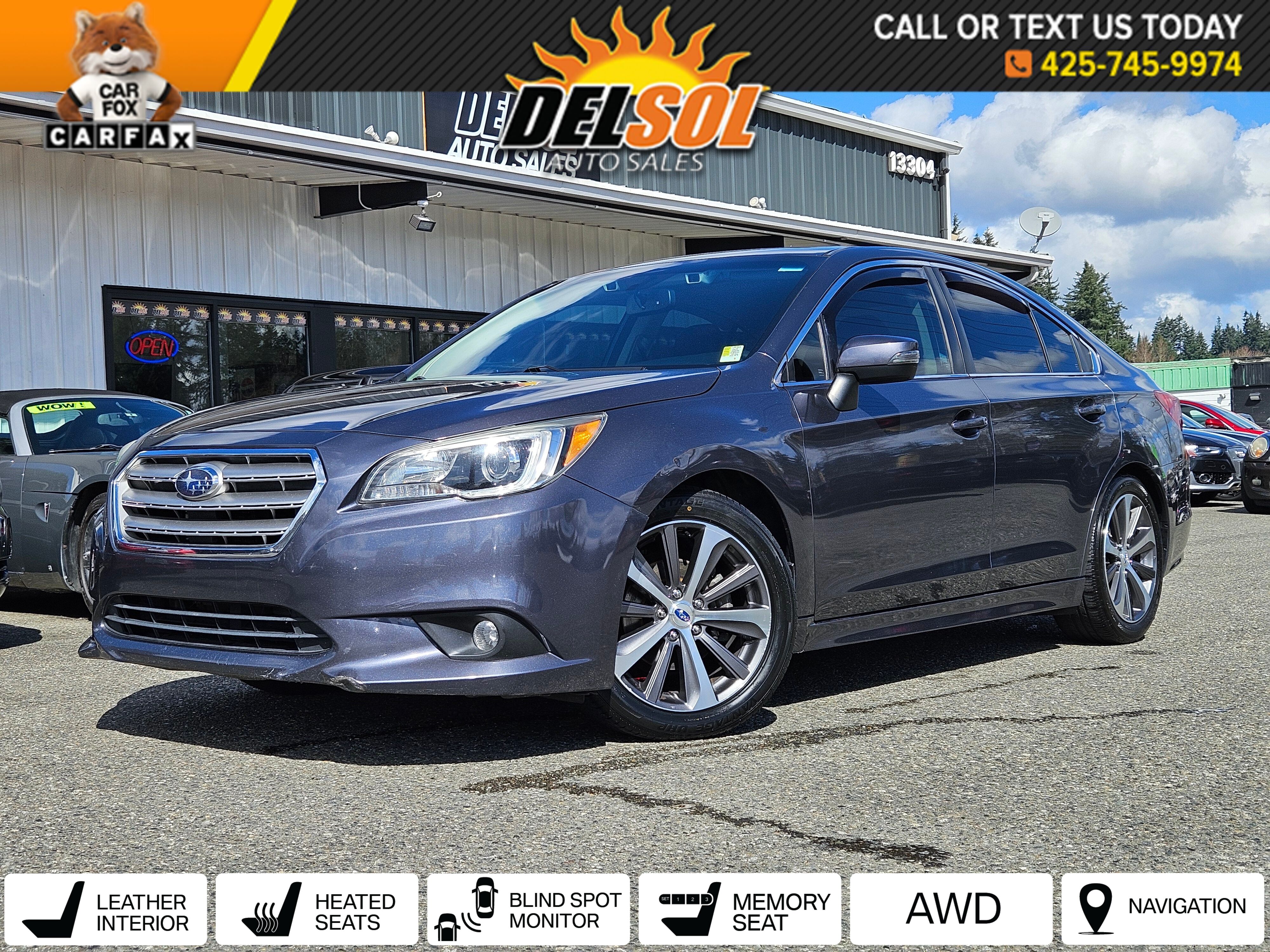 2016 Subaru Legacy 2.5i Limited AWD