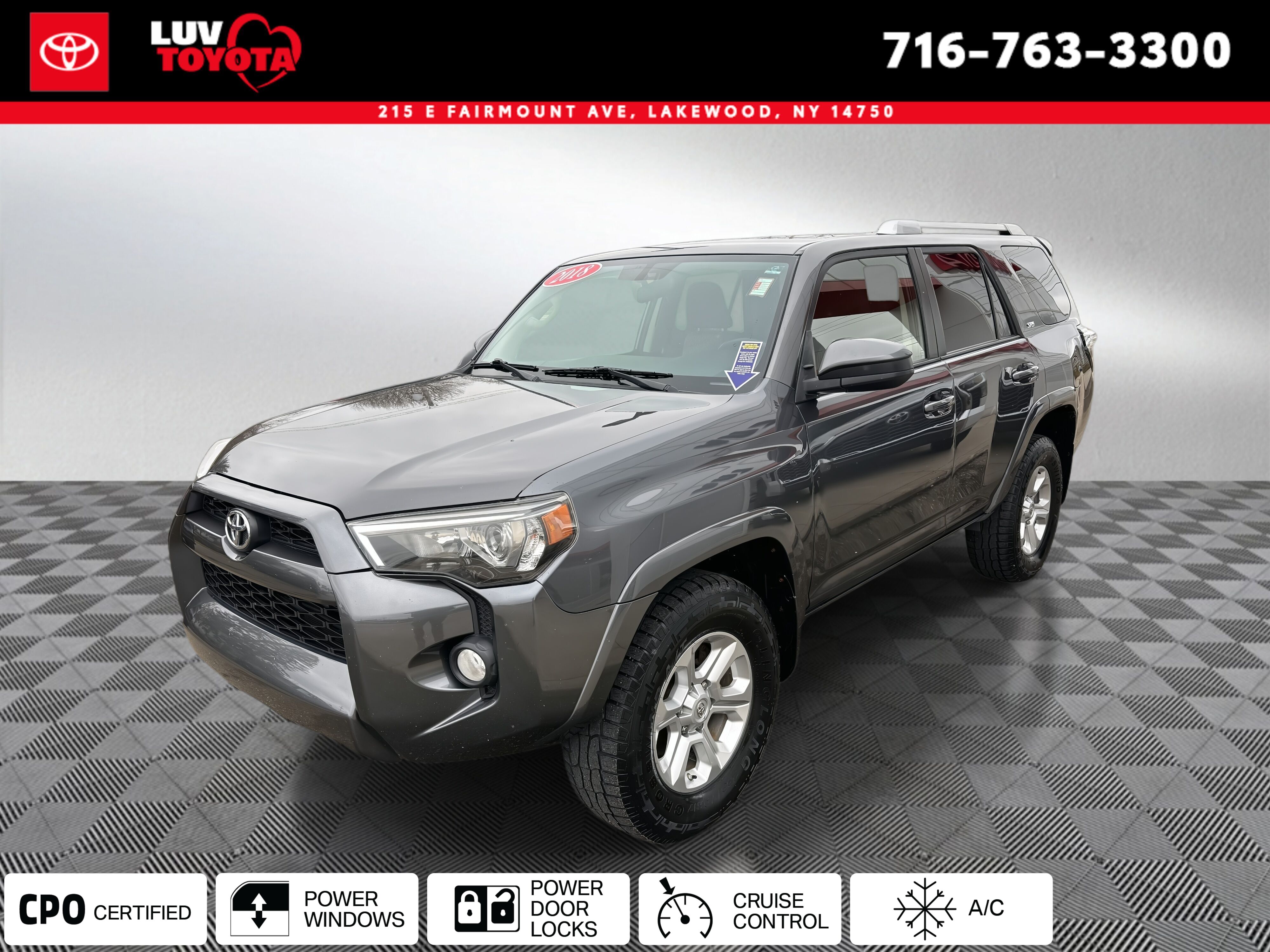 2018 Toyota 4Runner SR5 4WD