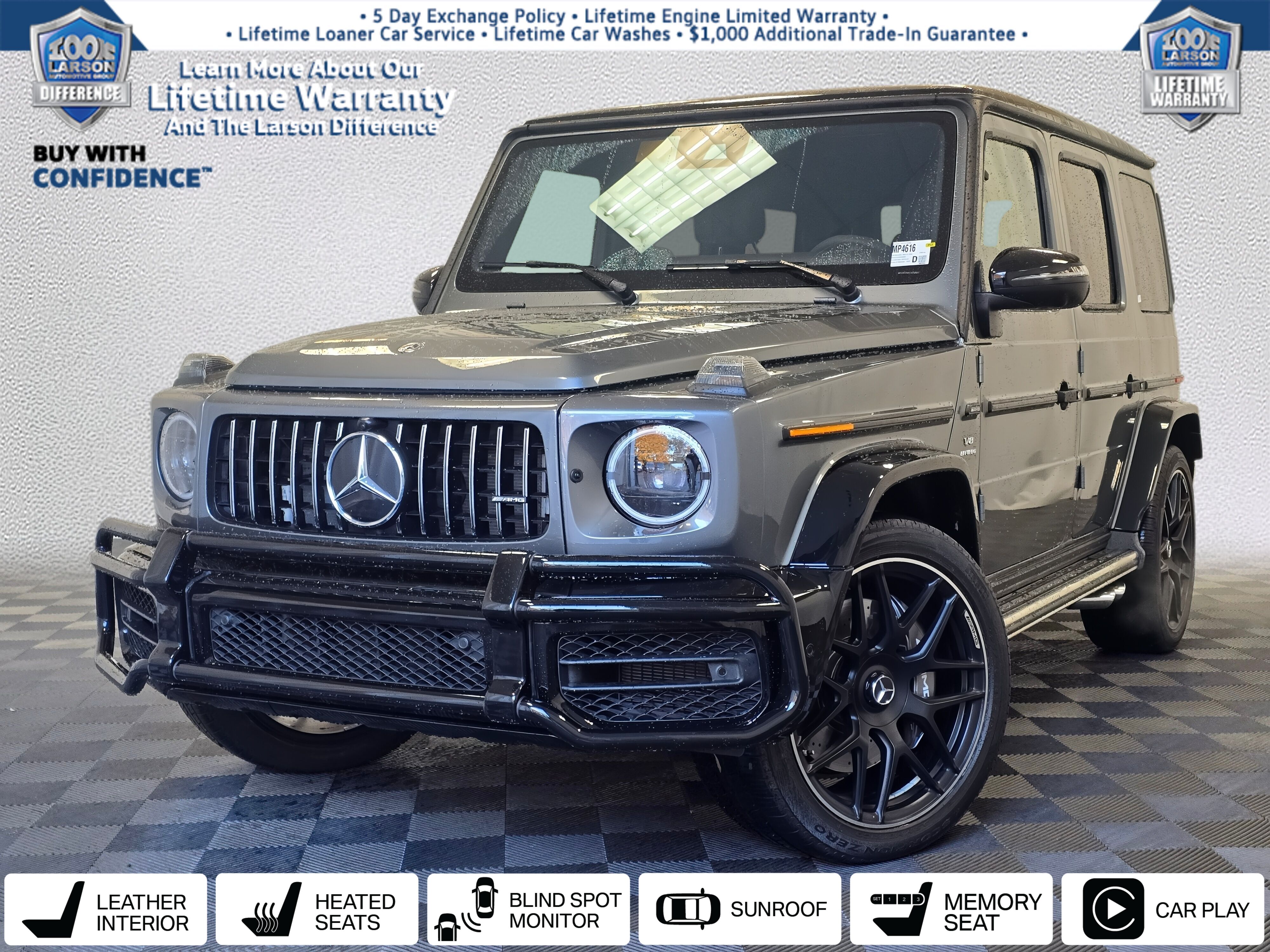 Gray Metallic 2020 Mercedes-Benz G-Class AMG G 63 4MATIC SUV / Crossover All-Wheel Drive 9-Speed Automatic