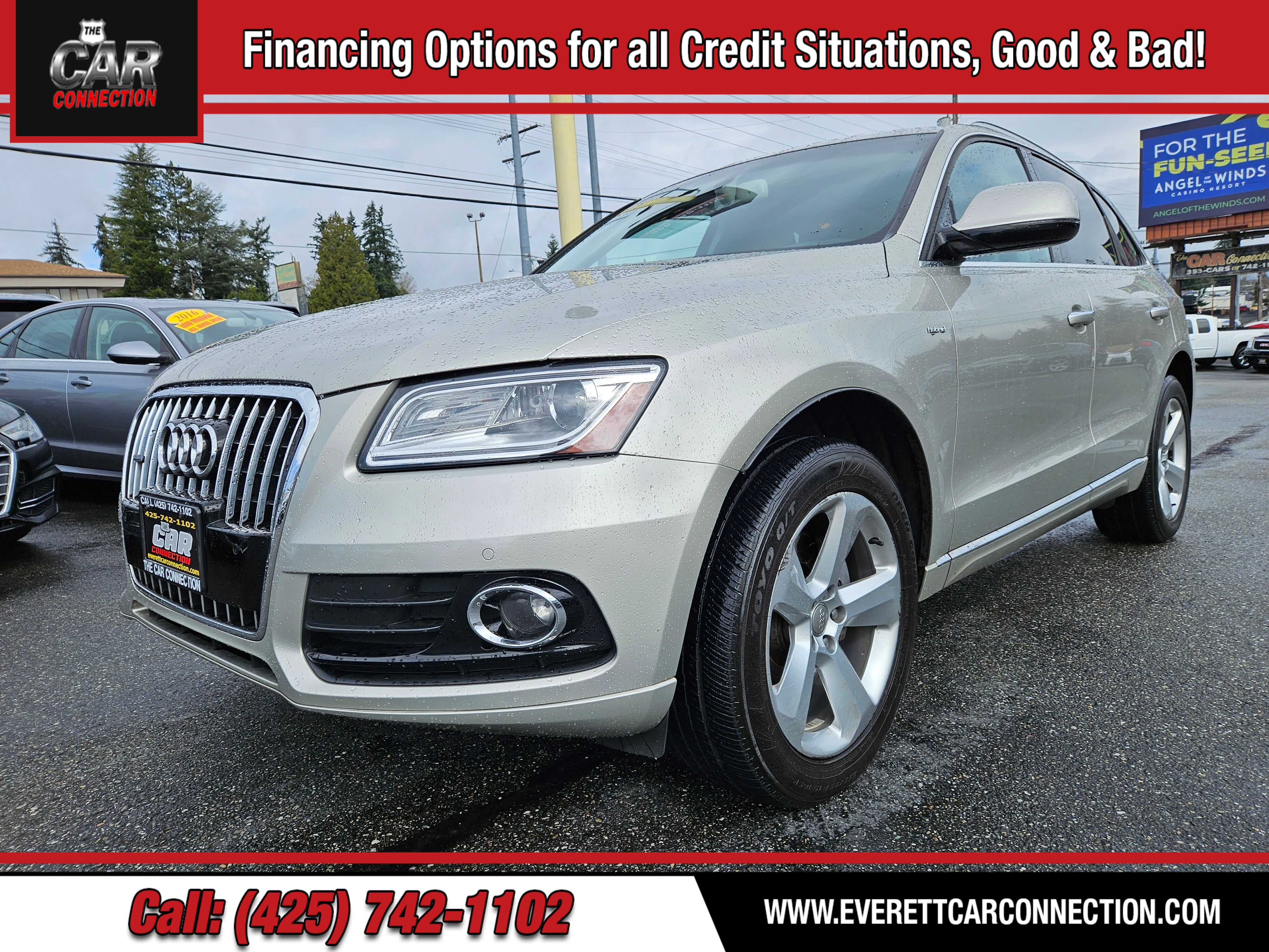 Ibis White 2015 Audi Q5 Hybrid 2.0T quattro Prestige AWD SUV / Crossover All-Wheel Drive 8-Speed Automatic