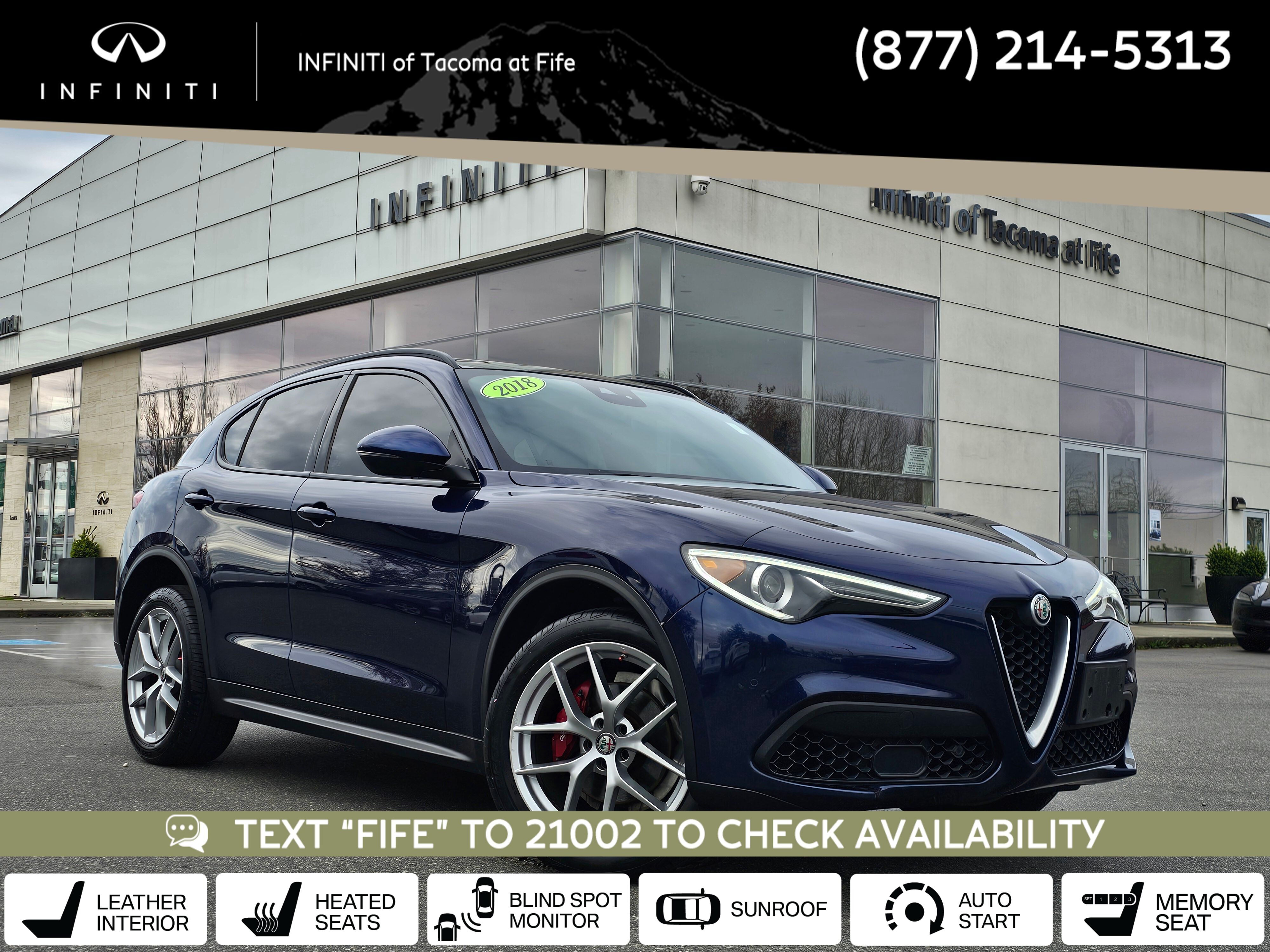2018 Alfa Romeo Stelvio Ti Sport AWD