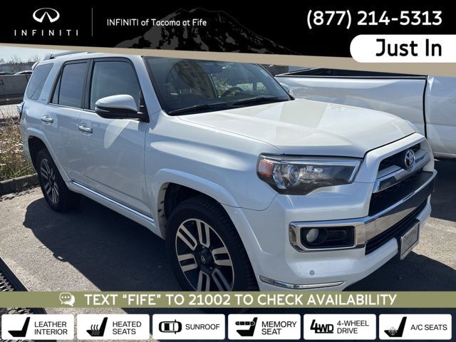 White 2019 Toyota 4Runner SUV / Crossover All-Wheel Drive 5-Speed Automatic Overdrive