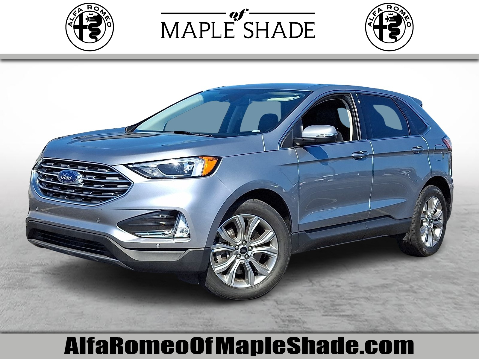 Iconic Silver Metallic - JS 2024 Ford Edge Titanium AWD SUV / Crossover All-Wheel Drive 8-Speed Automatic