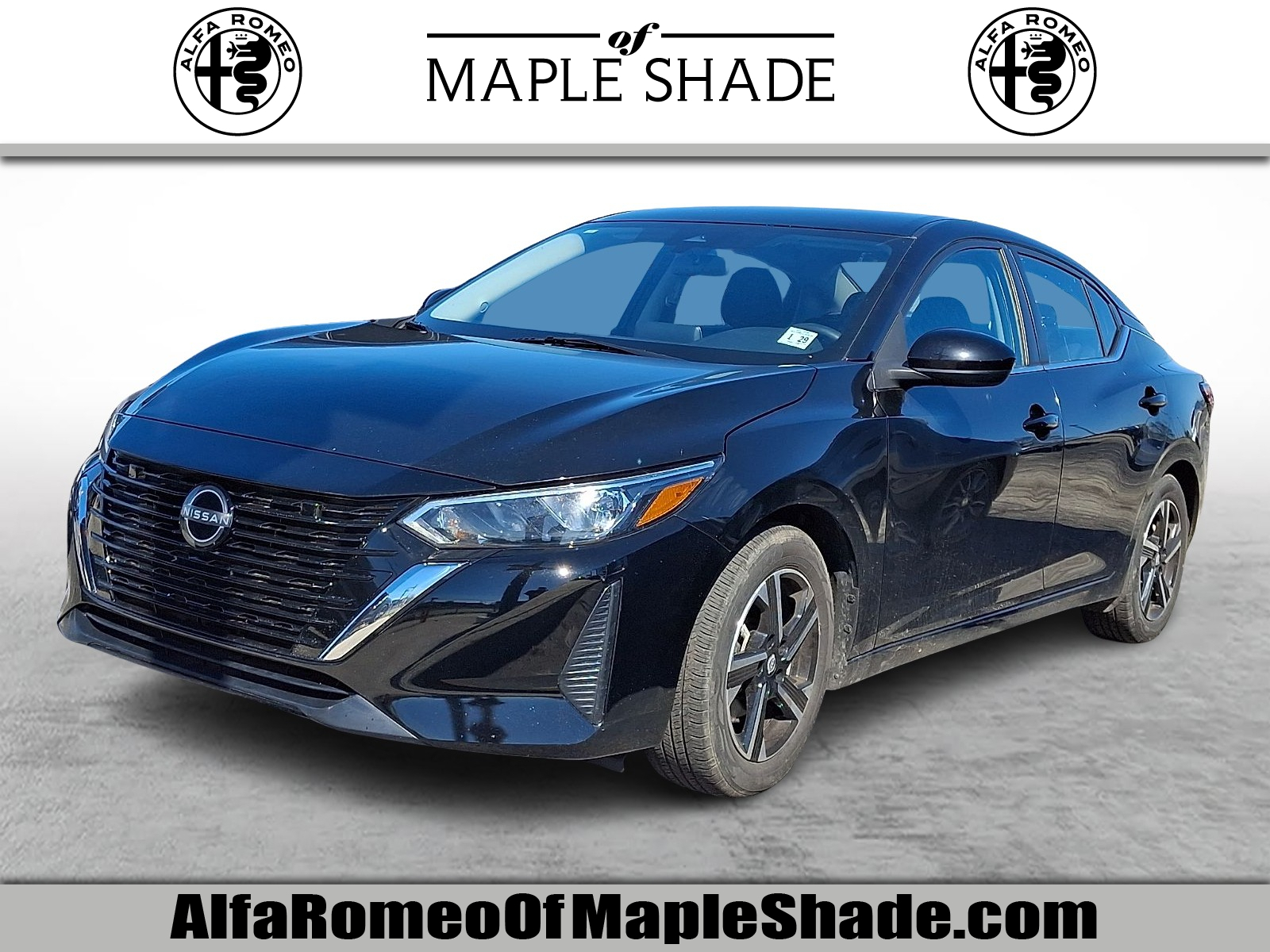 Super Black - KH3 2024 Nissan Sentra SV FWD Sedan Front-Wheel Drive Continuously Variable Transmission