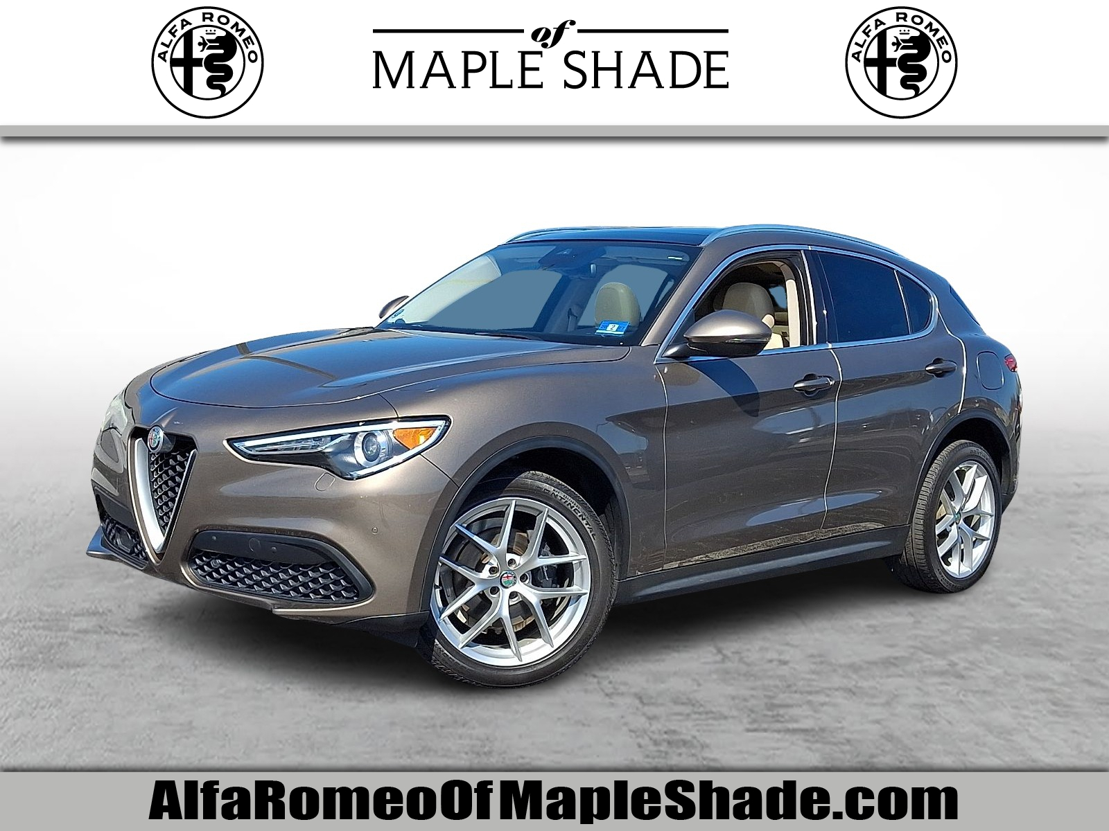 Imola Titanium Metallic - PD3 2019 Alfa Romeo Stelvio Ti AWD SUV / Crossover All-Wheel Drive 8-Speed Automatic