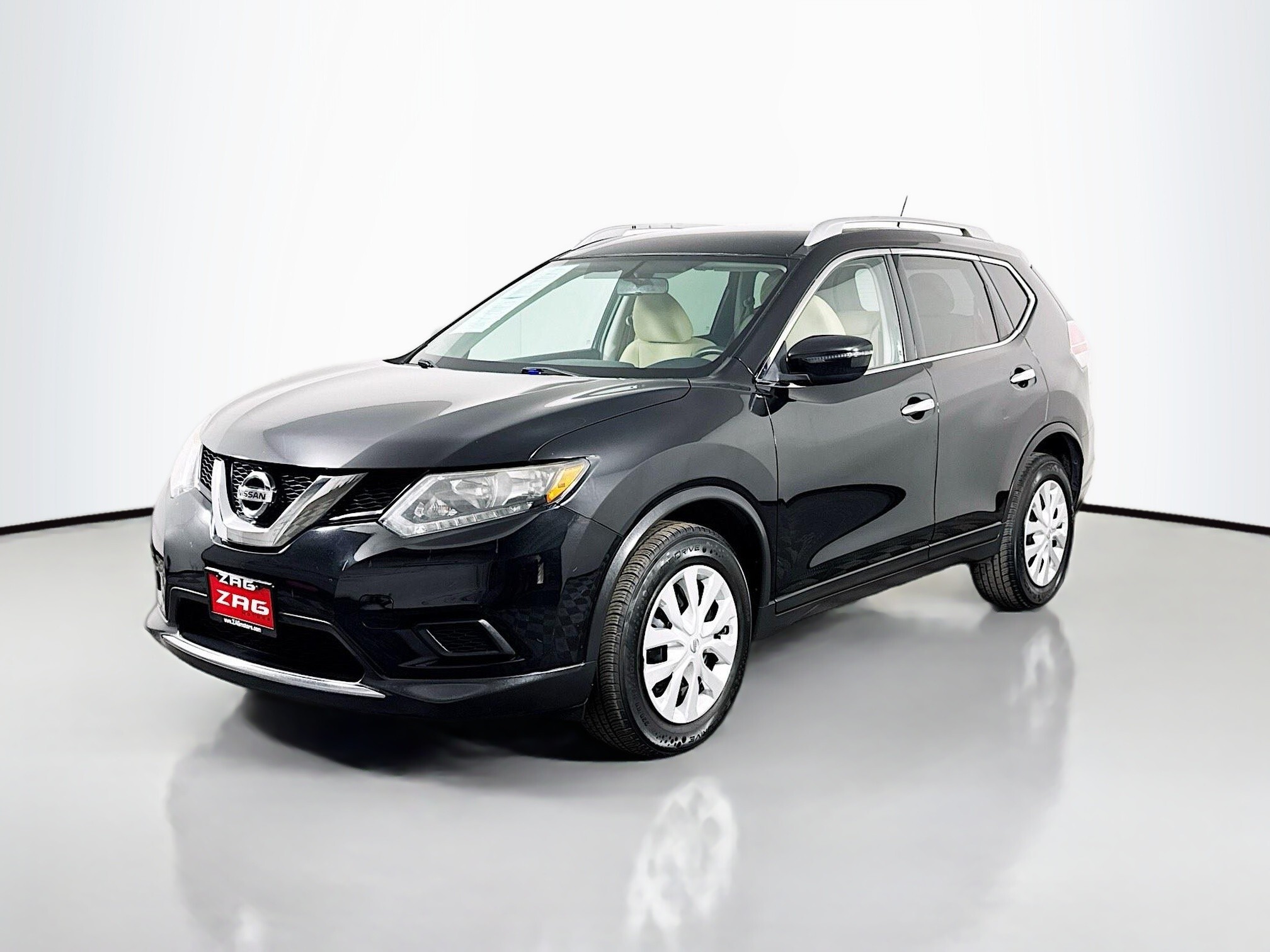 Gray (Magnetic Black) 2016 Nissan Rogue S FWD SUV / Crossover Front-Wheel Drive Continuously Variable Transmission