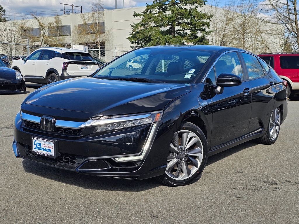 Crystal Black Pearl 2018 Honda Clarity Hybrid Plug-In Touring FWD Sedan Front-Wheel Drive Continuously Variable Transmission