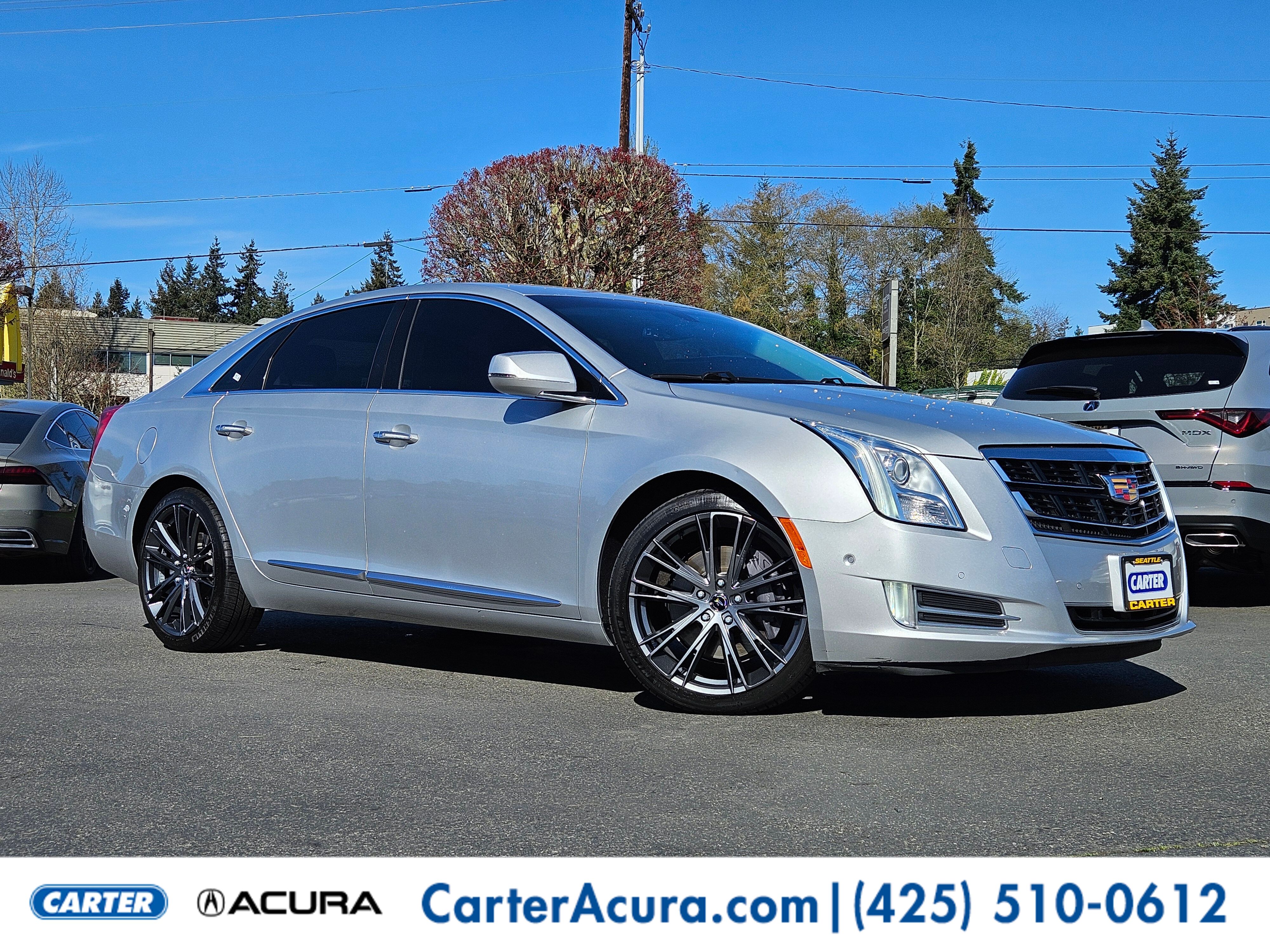 Radiant Silver Metallic 2017 Cadillac XTS Luxury FWD Sedan Front-Wheel Drive 6-Speed Automatic