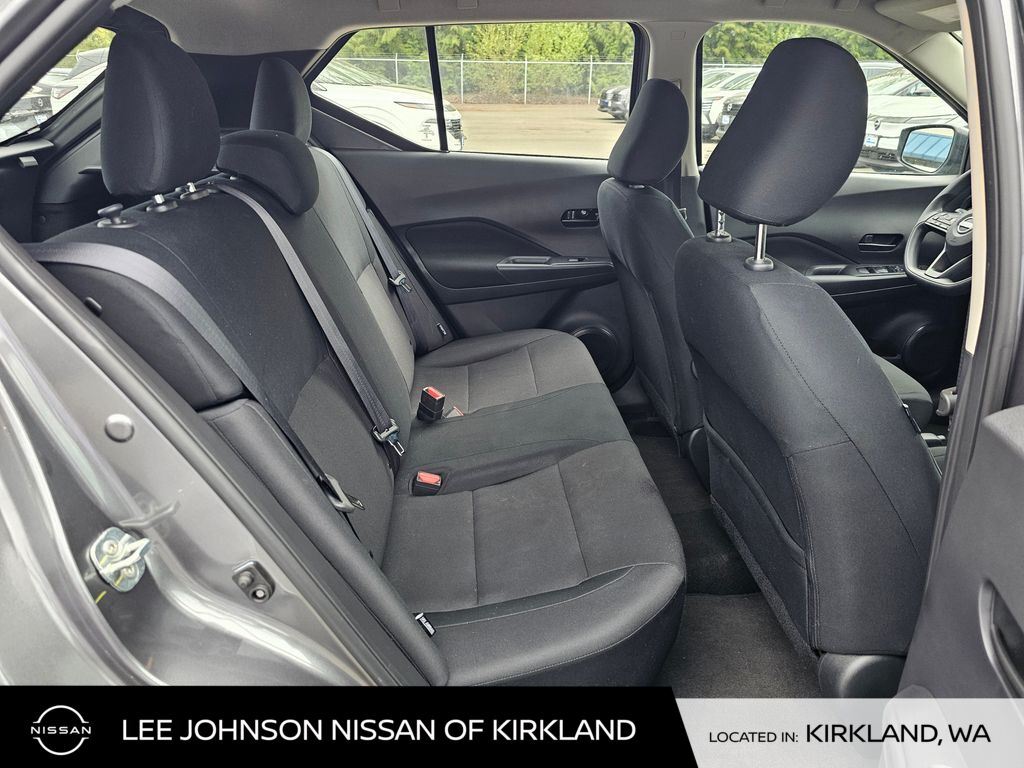 Gray (Gun Metallic) 2024 Nissan Kicks S FWD SUV / Crossover Front-Wheel Drive Continuously Variable Transmission