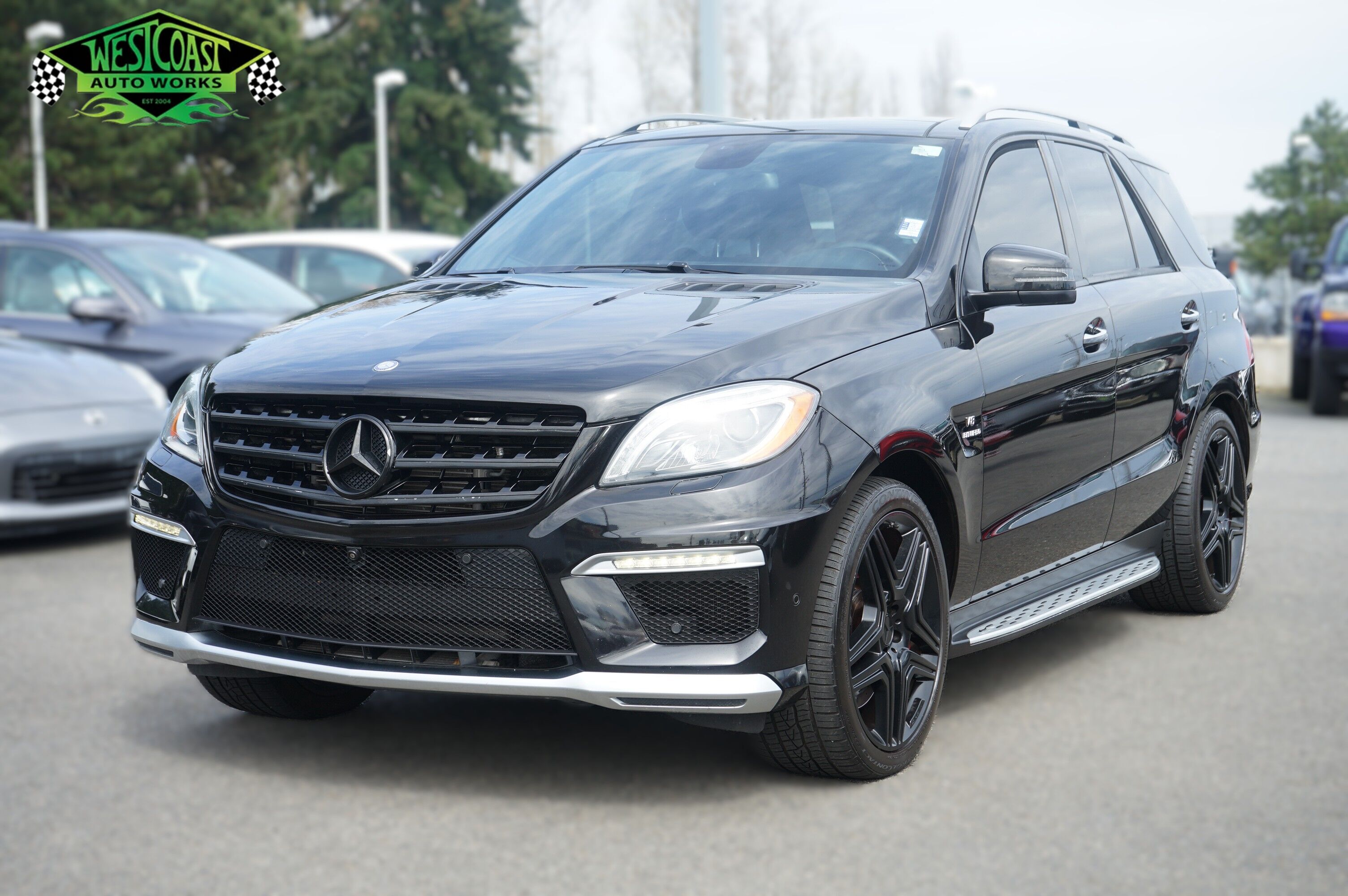 Black 2014 Mercedes-Benz M-Class ML 63 AMG 4MATIC SUV / Crossover All-Wheel Drive 7-Speed Automatic