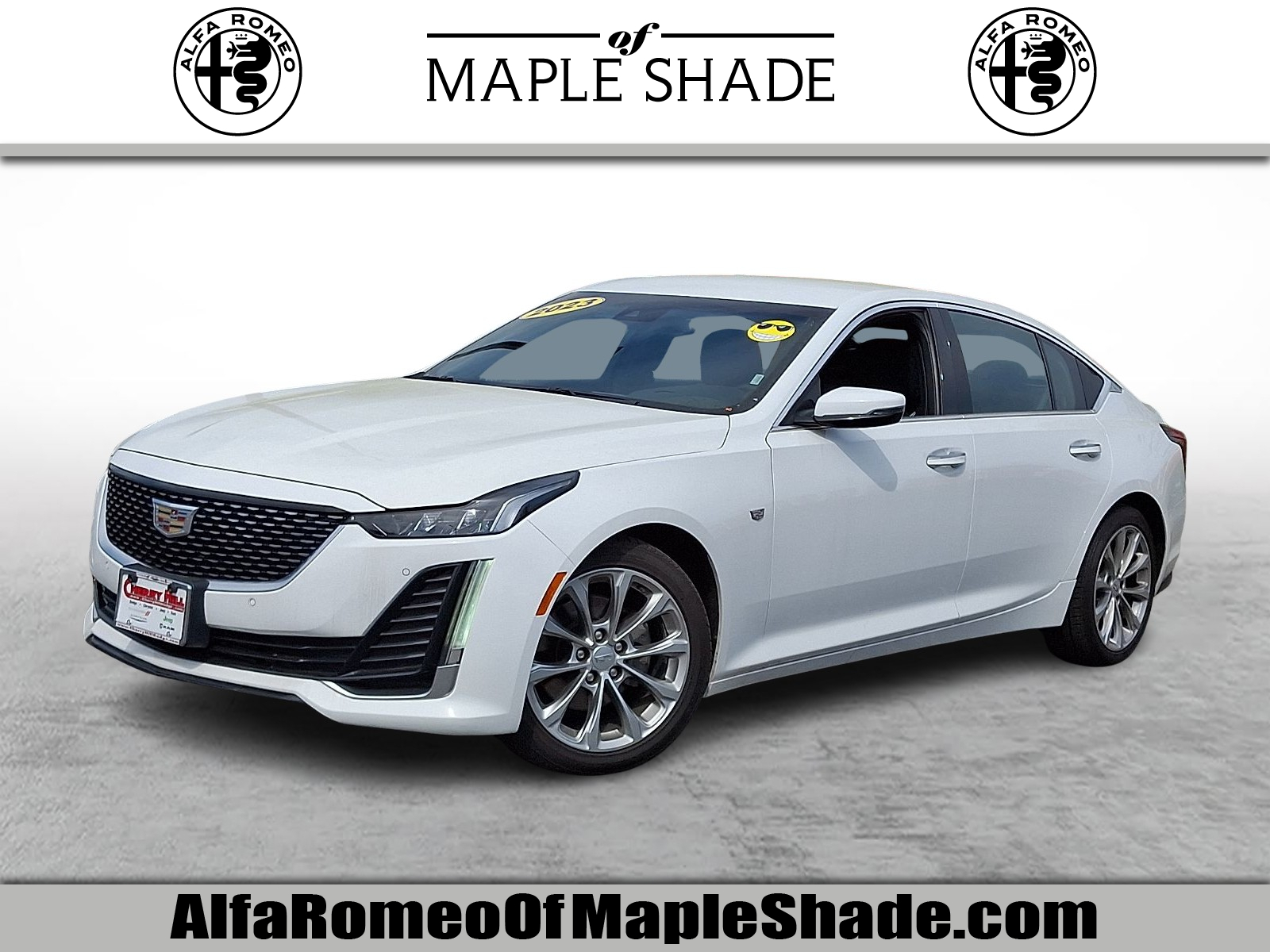 Summit White - GAZ 2023 Cadillac CT5 Premium Luxury RWD Sedan Rear-Wheel Drive Automatic