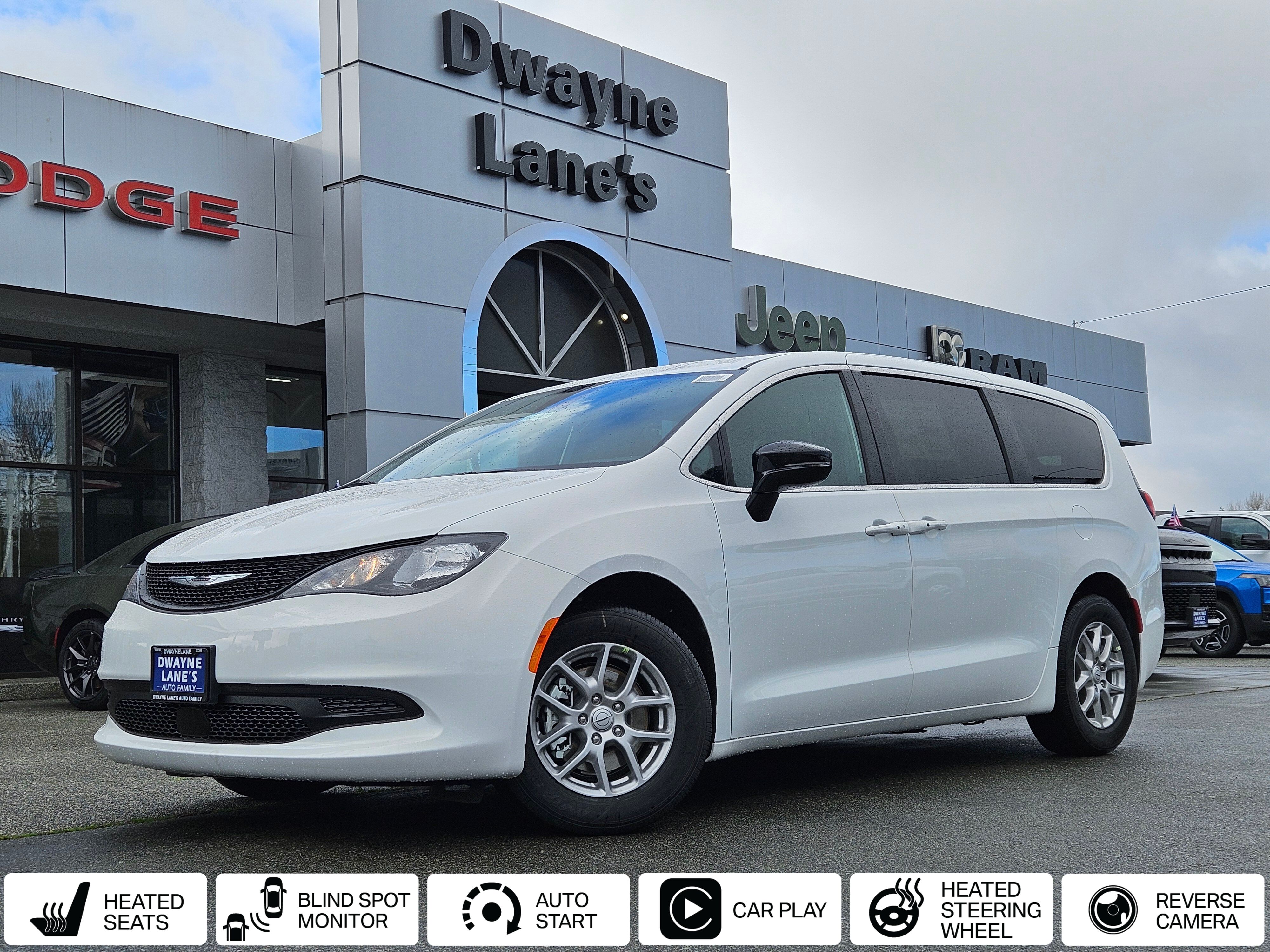 Bright White Clearcoat 2026 Chrysler Voyager LX FWD Minivan Front-Wheel Drive 9-Speed Automatic