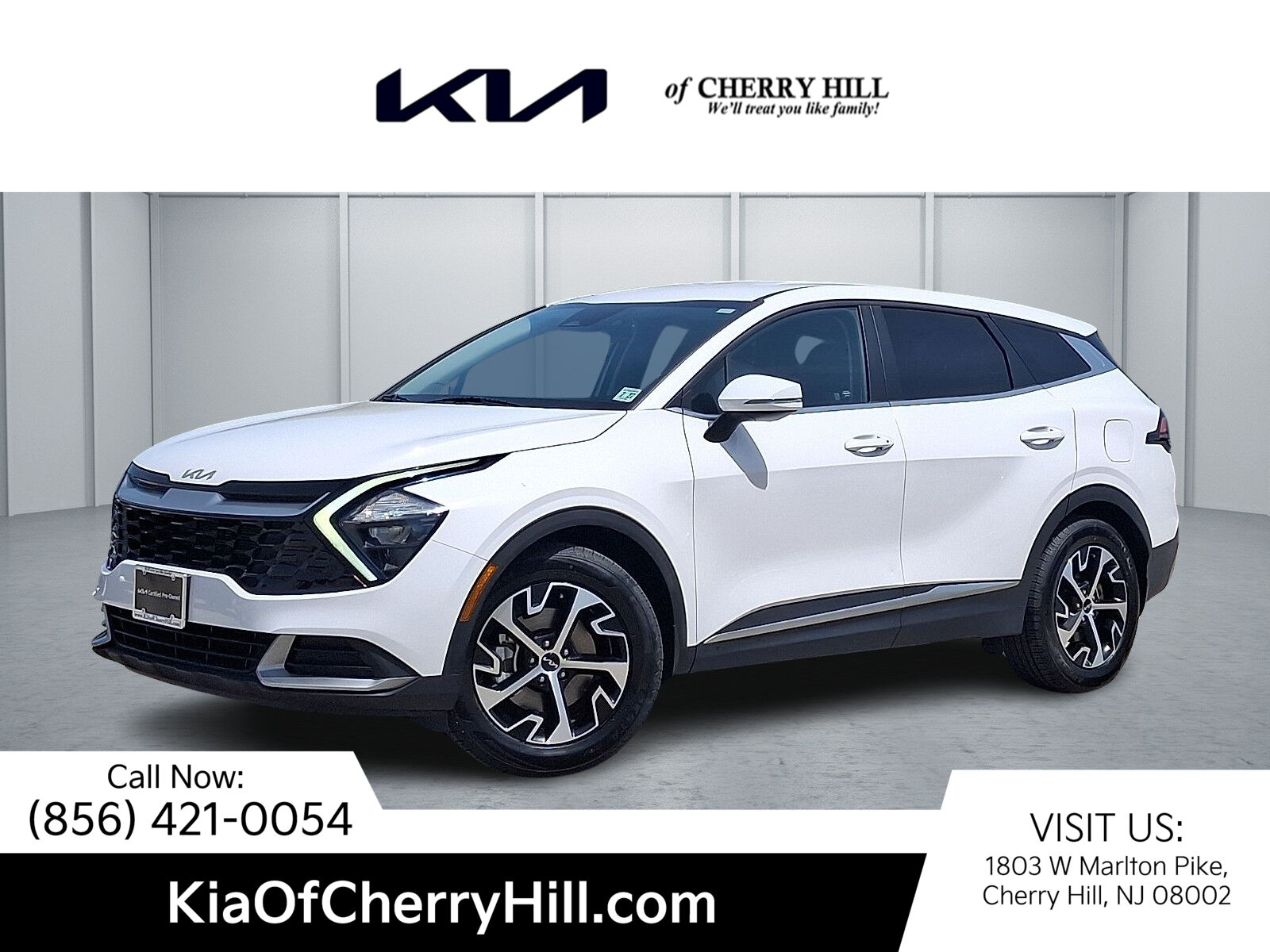 Glacial White Pearl - GWP 2023 Kia Sportage EX FWD SUV / Crossover Front-Wheel Drive 8-Speed Automatic