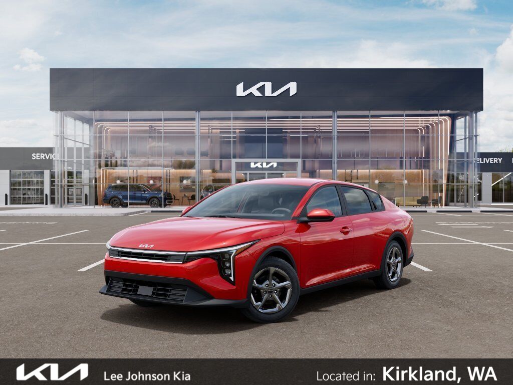 Currant Red 2026 Kia K4 LXS FWD Sedan Front-Wheel Drive Continuously Variable Transmission