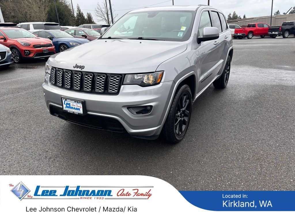 Billet Silver Metallic Clearcoat 2020 Jeep Grand Cherokee Altitude 4WD SUV / Crossover Four-Wheel Drive 8-Speed Automatic