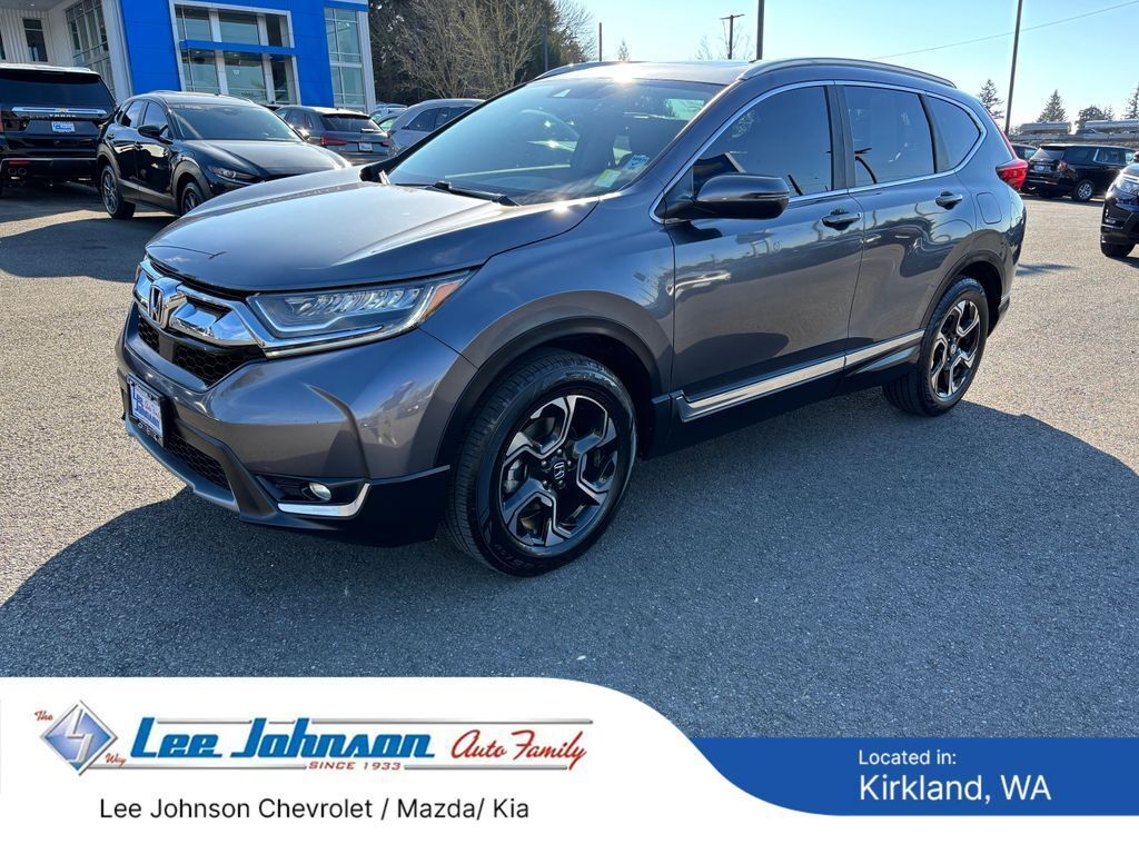 Lunar Silver Metallic 2019 Honda CR-V Touring AWD SUV / Crossover All-Wheel Drive Continuously Variable Transmission